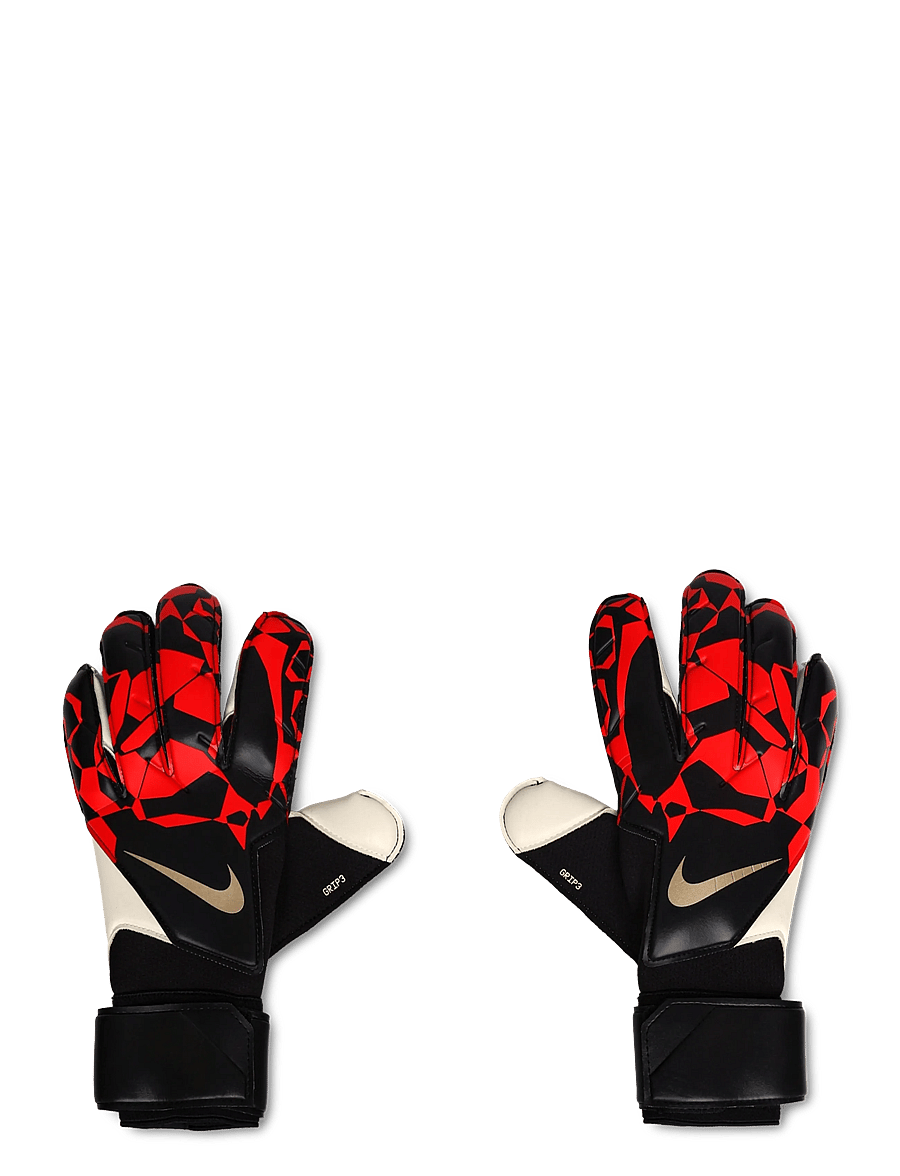 Nike - NK GK GRP3 - HO24 - fußballhandschuhe - black/bright crimson/blur - 0