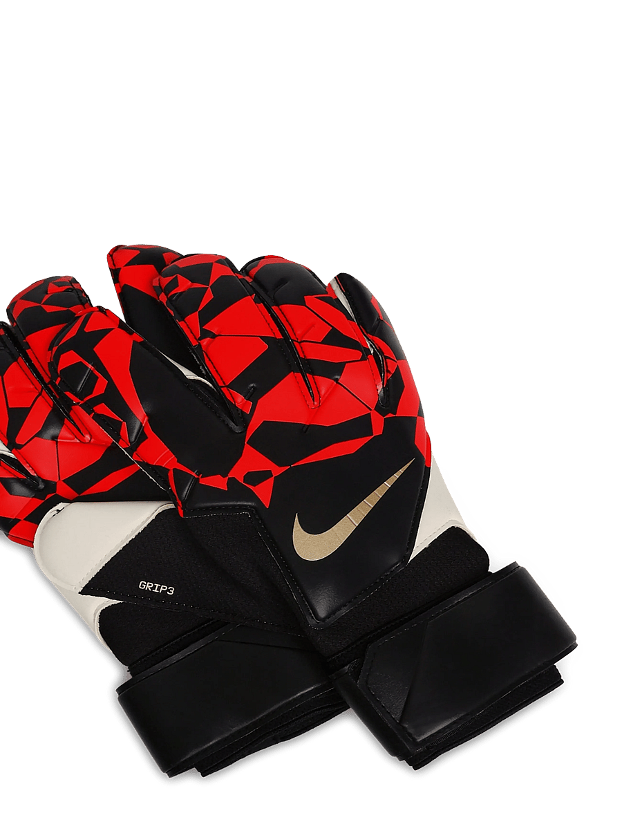 Nike - NK GK GRP3 - HO24 - fußballhandschuhe - black/bright crimson/blur - 2