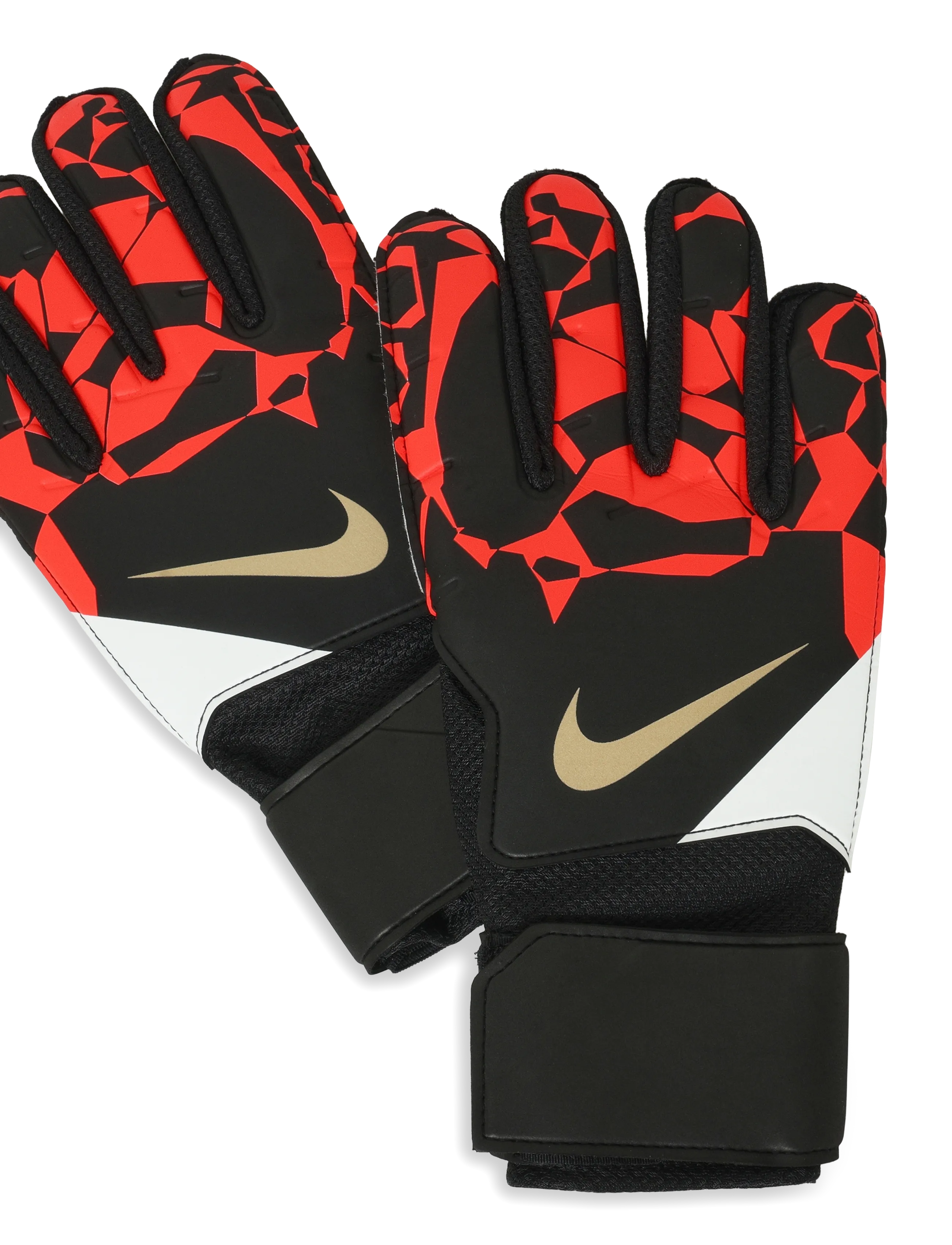 Nike - Nike Match Goalkeeper Football Gloves - fodboldhandsker - black/bright crimson/blur - 2