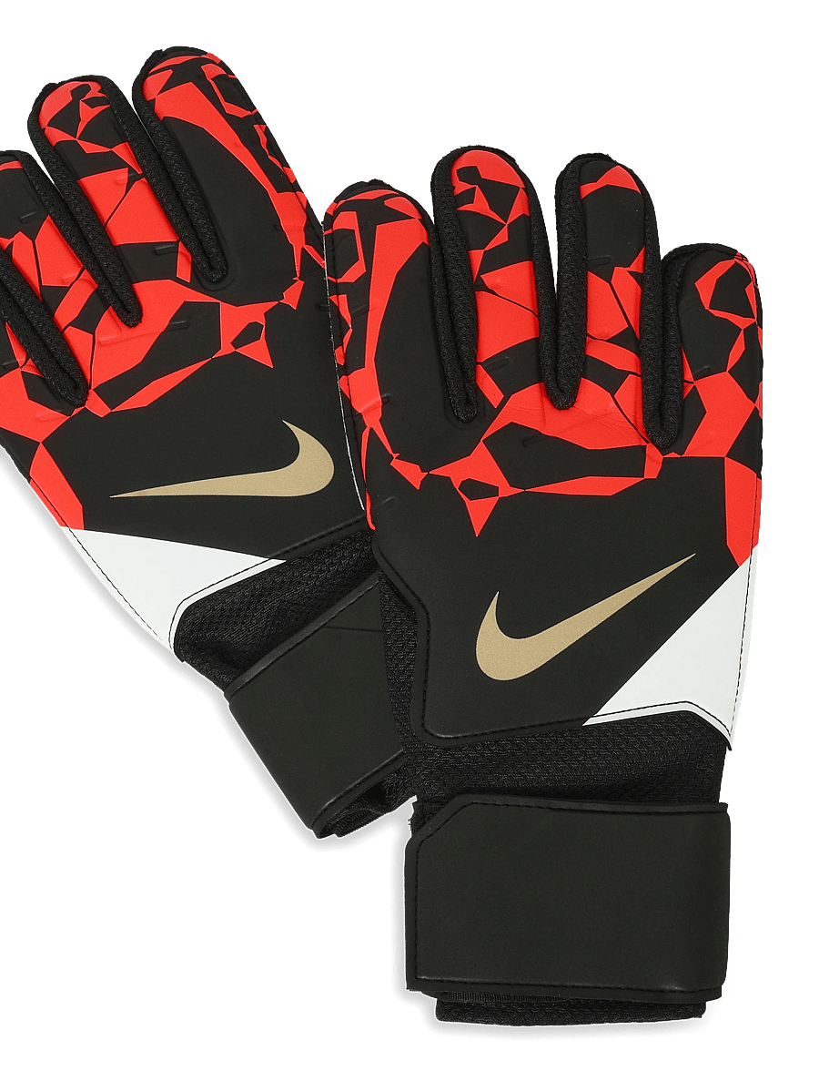 Nike - Nike Match Goalkeeper Football Gloves - fodboldhandsker - black/bright crimson/blur - 2