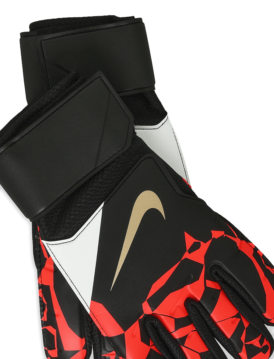 Nike - Nike Match Goalkeeper Football Gloves - fodboldhandsker - black/bright crimson/blur - 3