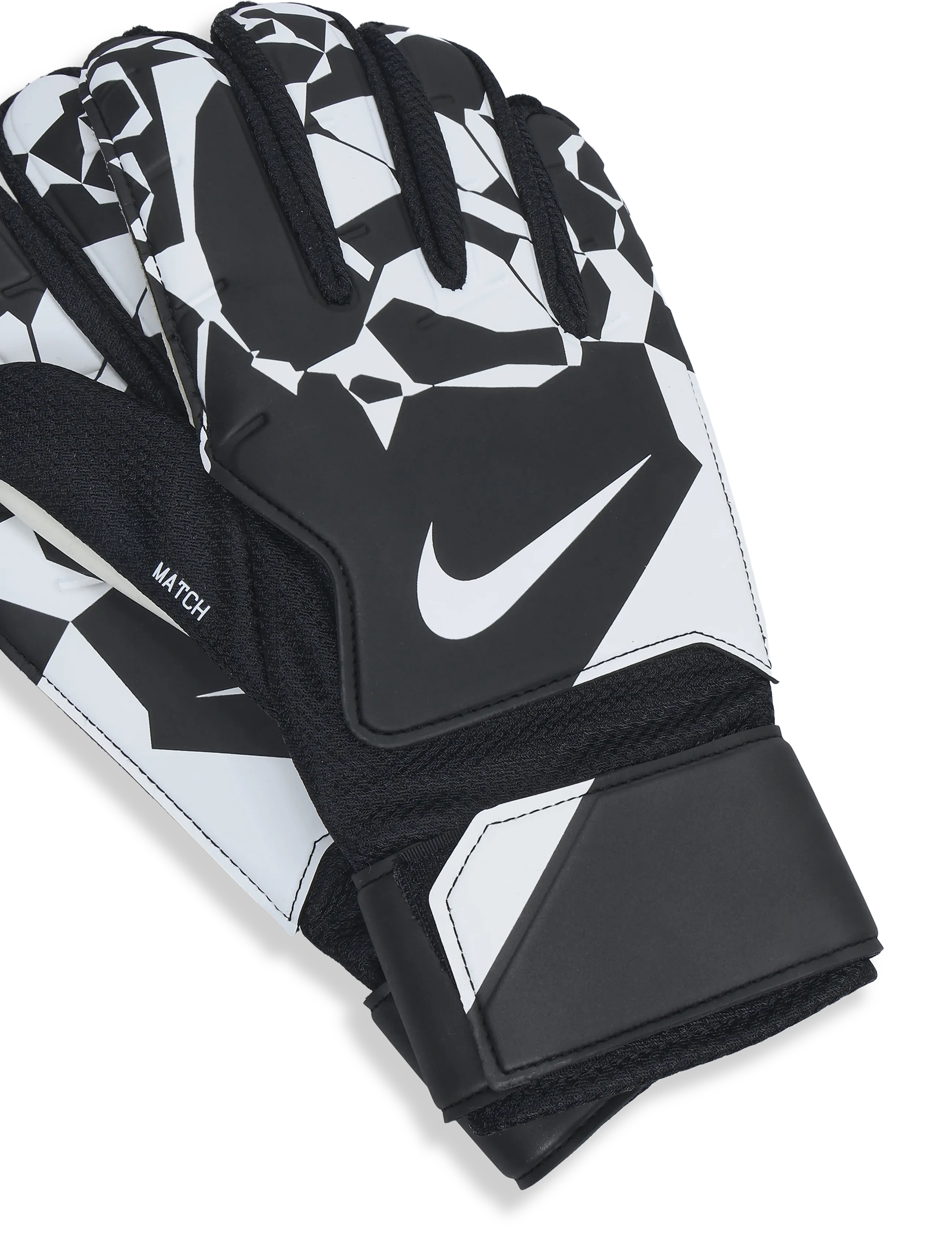 Nike - Nike Match Goalkeeper Football Gloves - fodboldhandsker - black/white/white - 3
