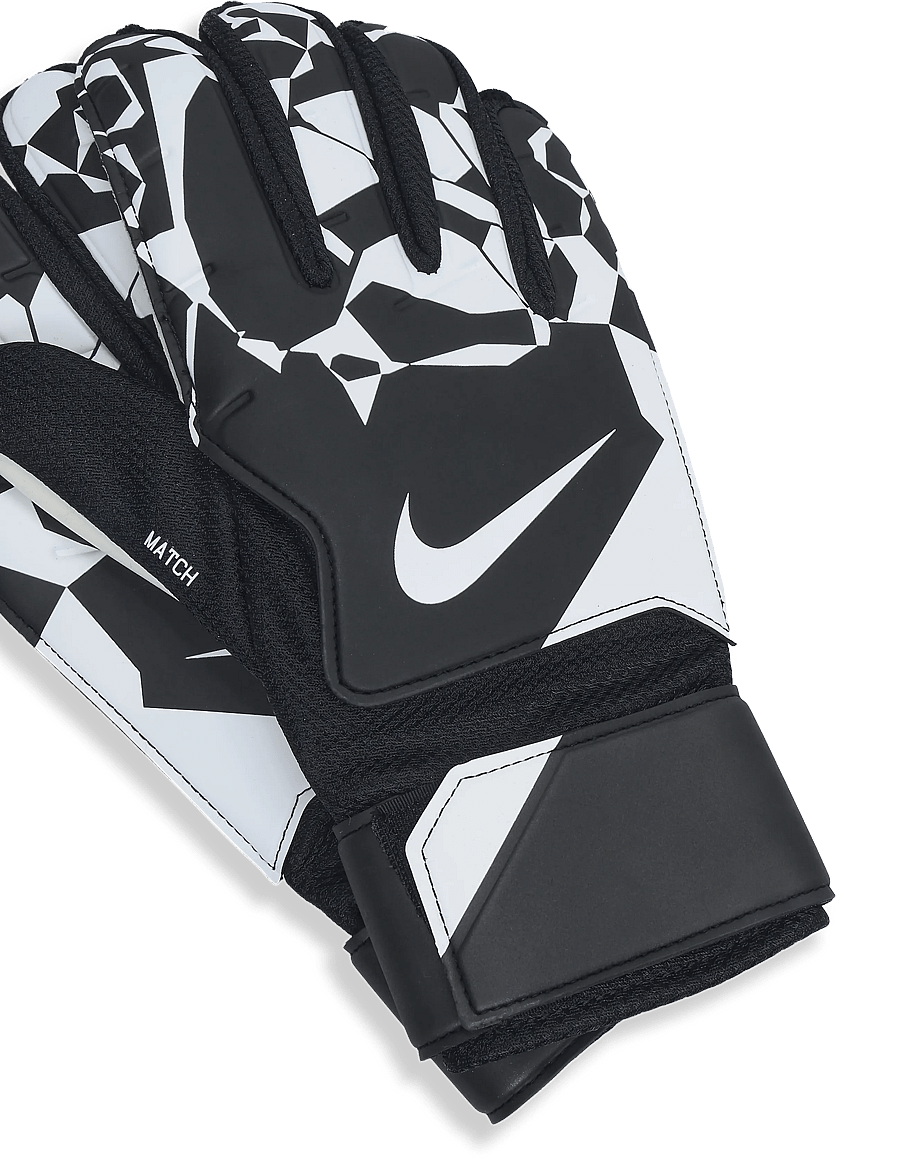 Nike - Nike Match Goalkeeper Football Gloves - fodboldhandsker - black/white/white - 3
