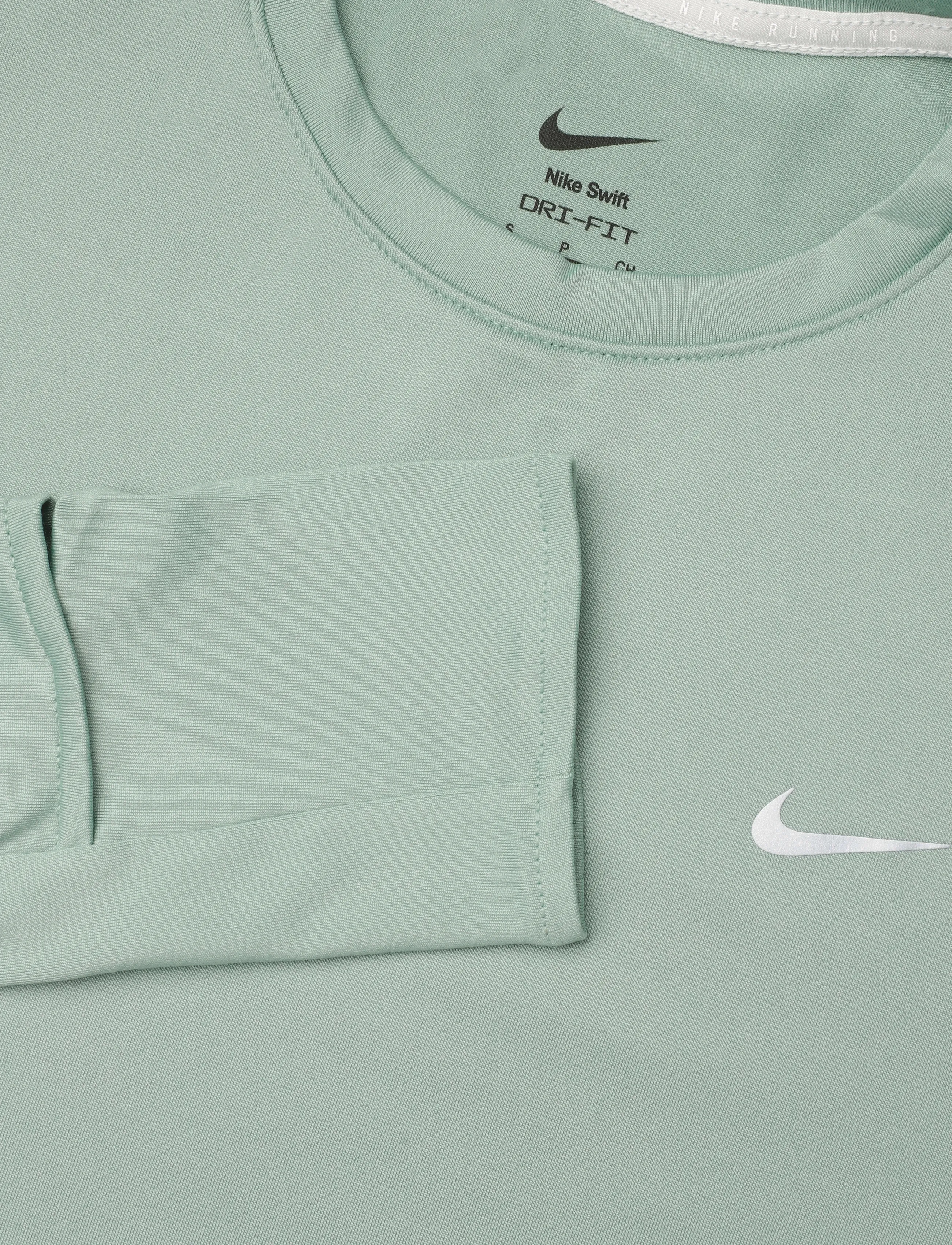 Nike - W NK SWIFT DF UV LS CRW - steam/reflective silv - 2