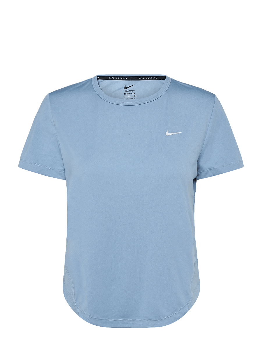 Nike - Nike Dri-Fit Tempo Top - t-shirts - work blue/reflective silv - 1