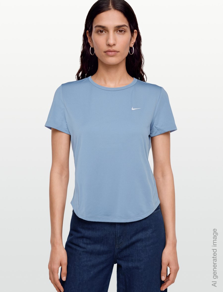 Nike - Nike Dri-Fit Tempo Top - t-shirts - work blue/reflective silv - 3