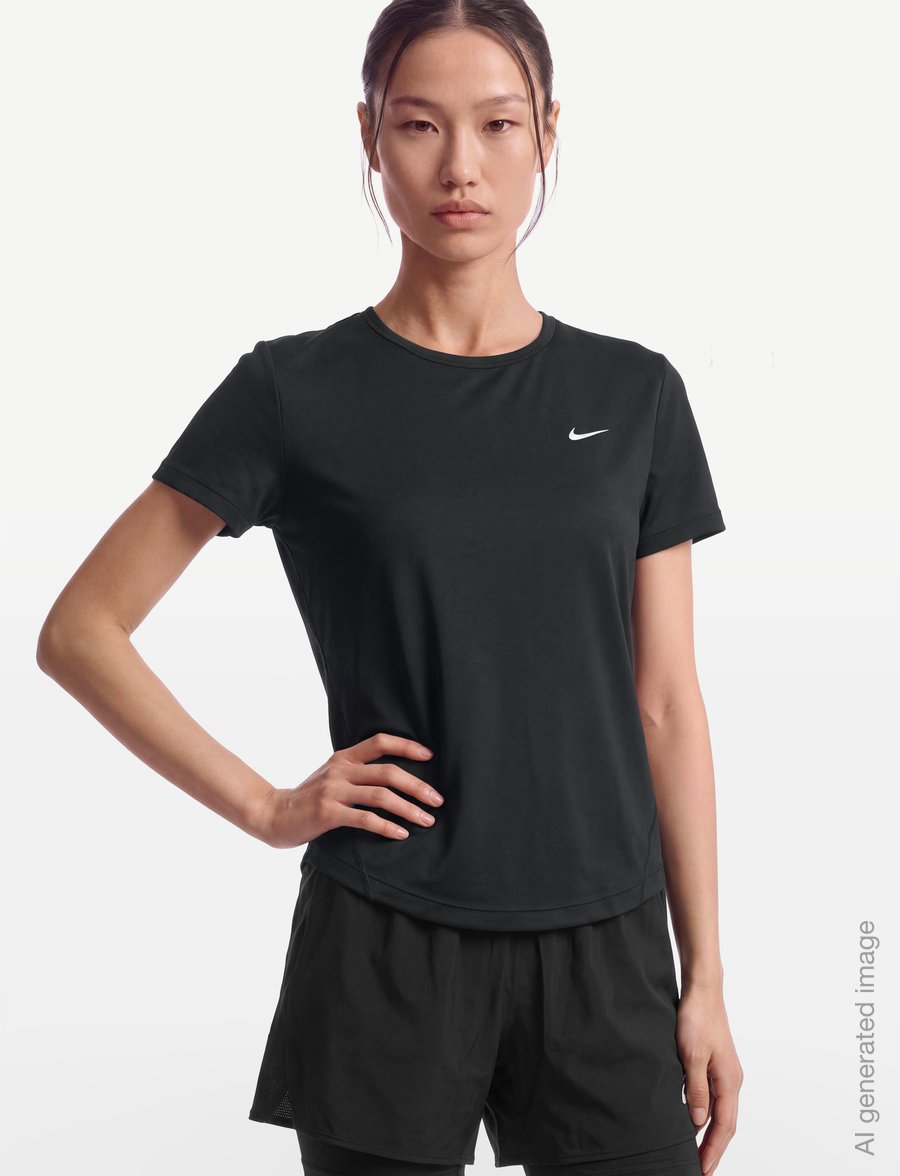 Nike - Nike Dri-Fit Tempo Top - t-shirts - black/reflective silv - 3