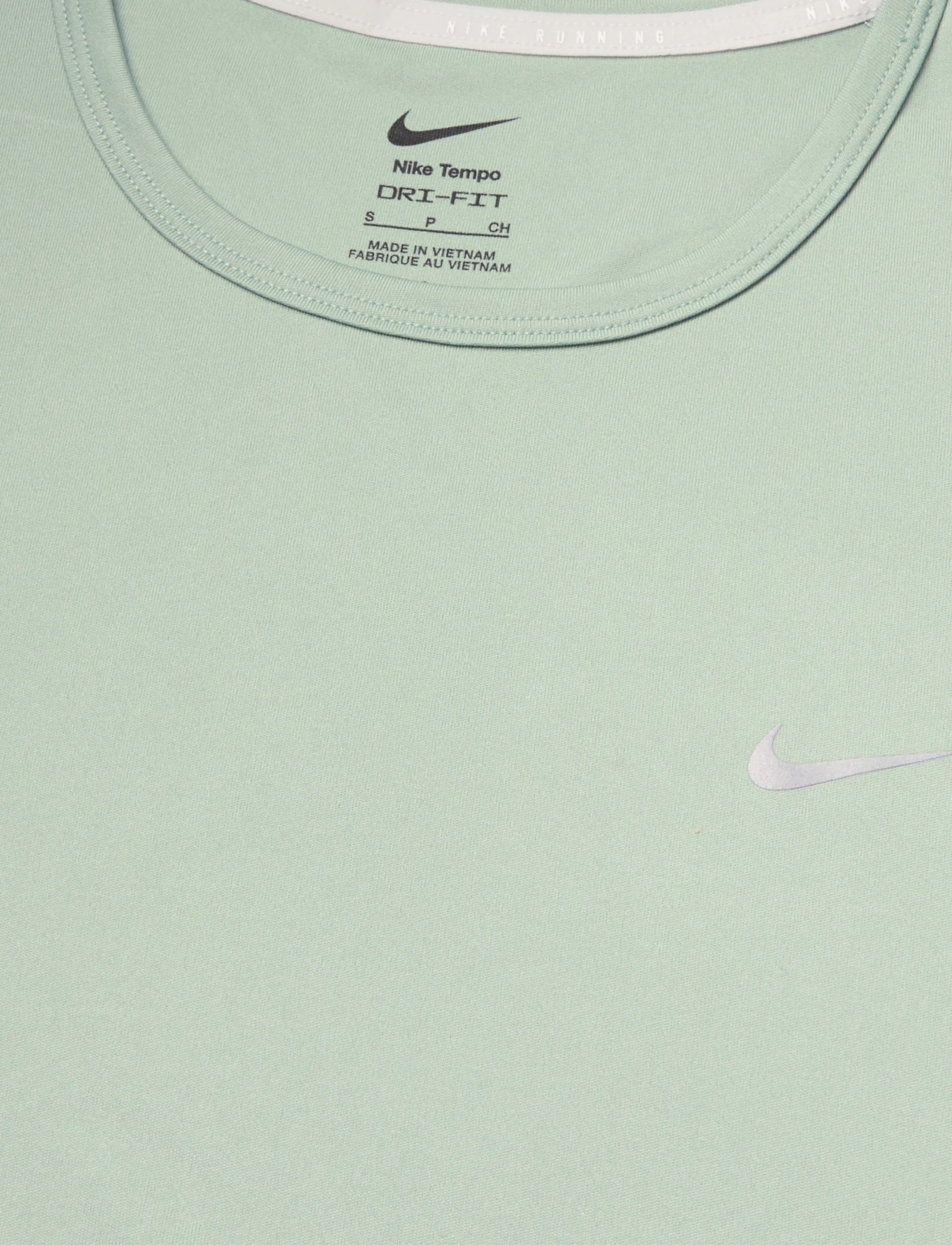 Nike - Nike Dri-Fit Tempo Top - t-shirts - steam/reflective silv - 2
