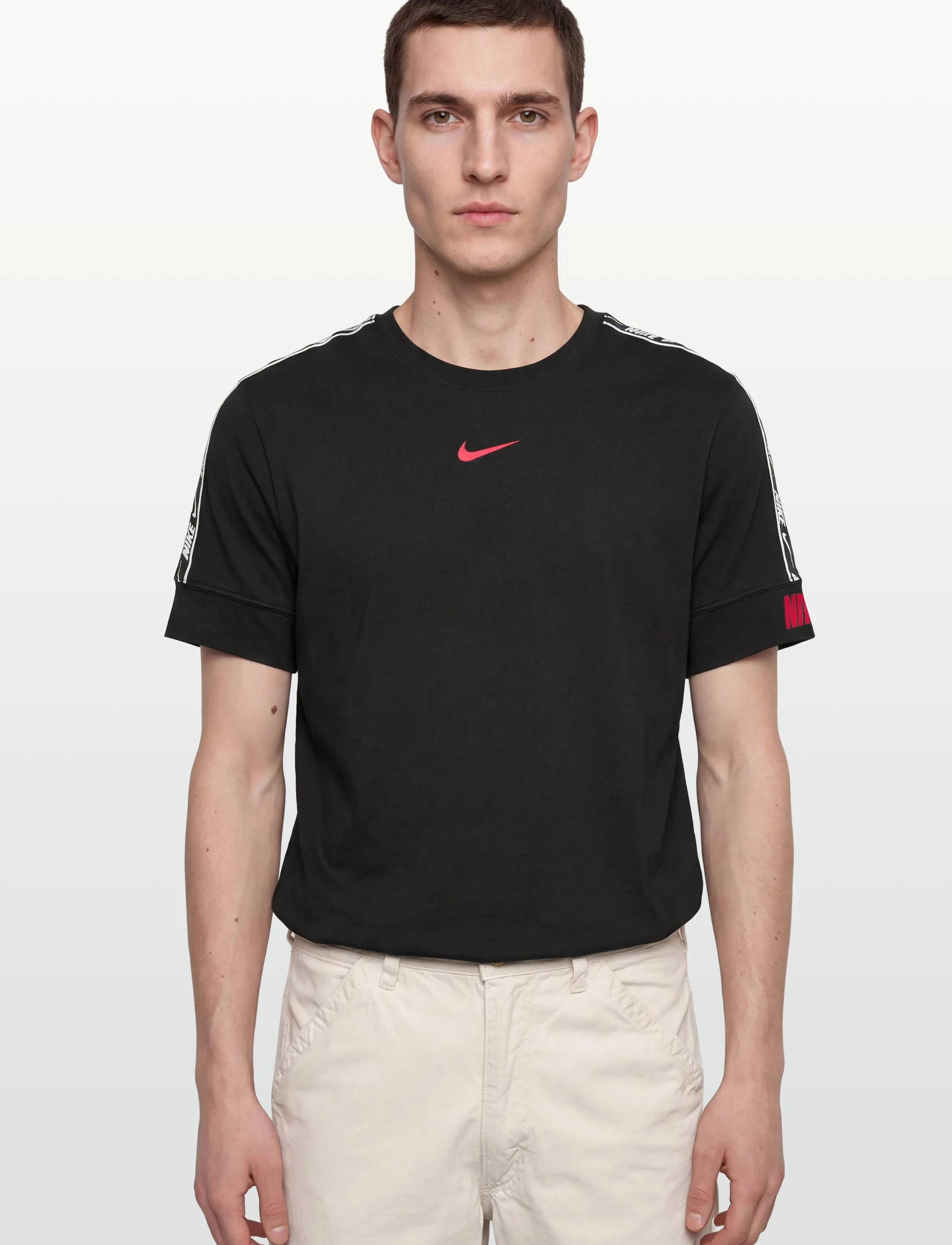Nike - Nike Sportswear REPEAT TEE - t-shirts - black - 5
