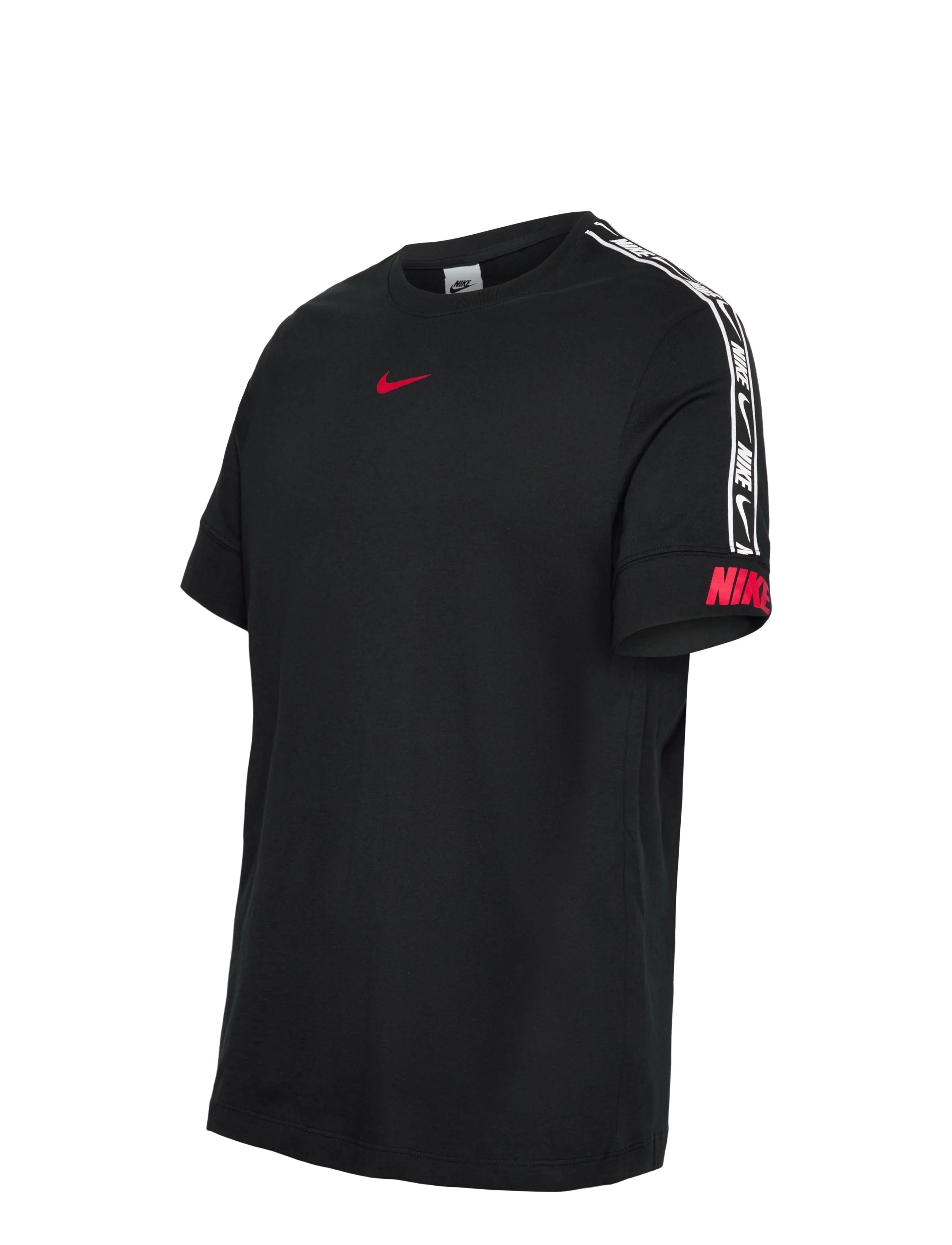 Nike - Nike Sportswear REPEAT TEE - t-shirts - black - 4