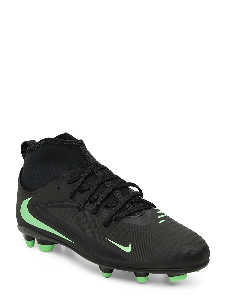 Nike - JR PHANTOM 6 HIGH CLUB FG/MG - fußballstiefel - black/illusion green-black - 1