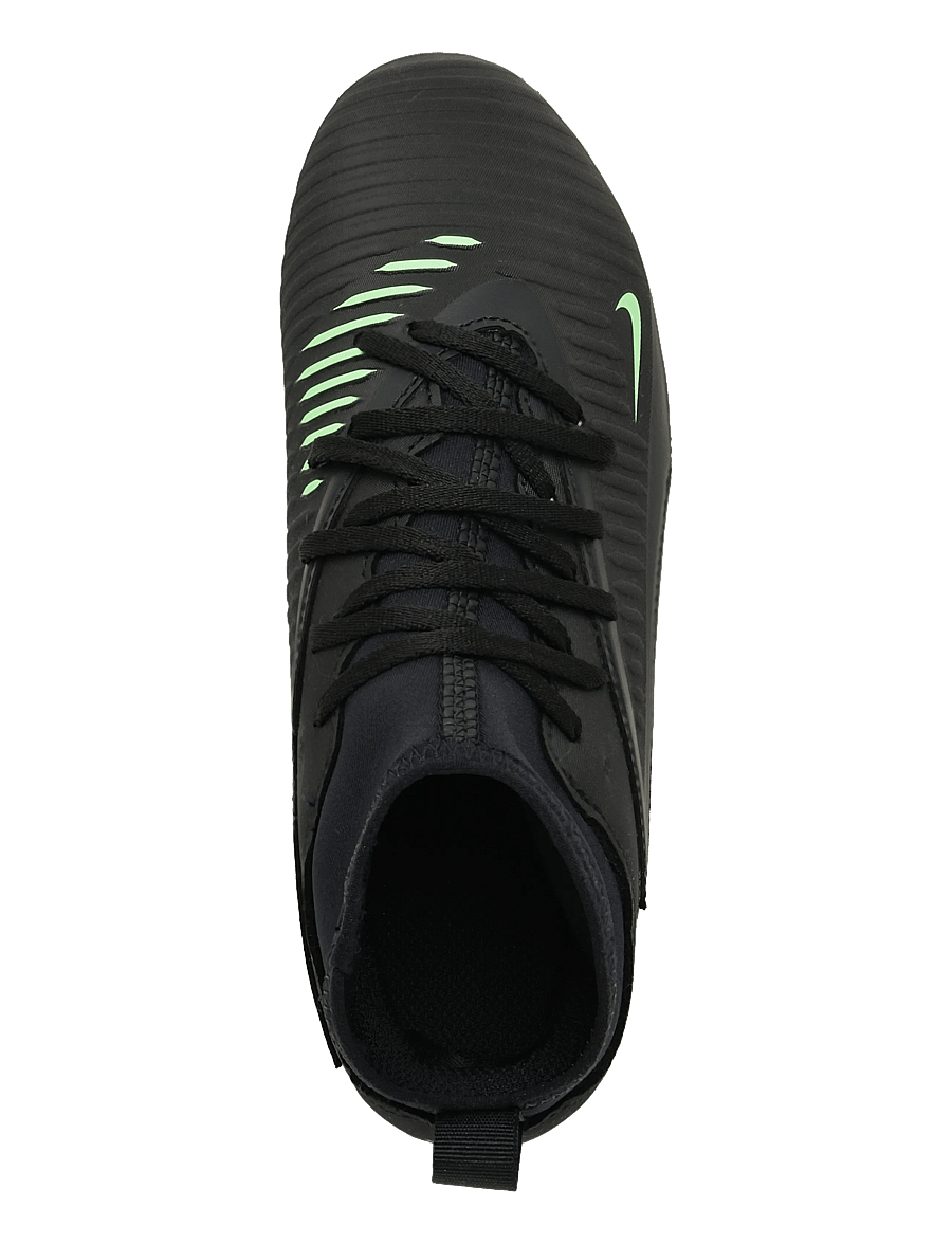 Nike - JR PHANTOM 6 HIGH CLUB FG/MG - fußballstiefel - black/illusion green-black - 3