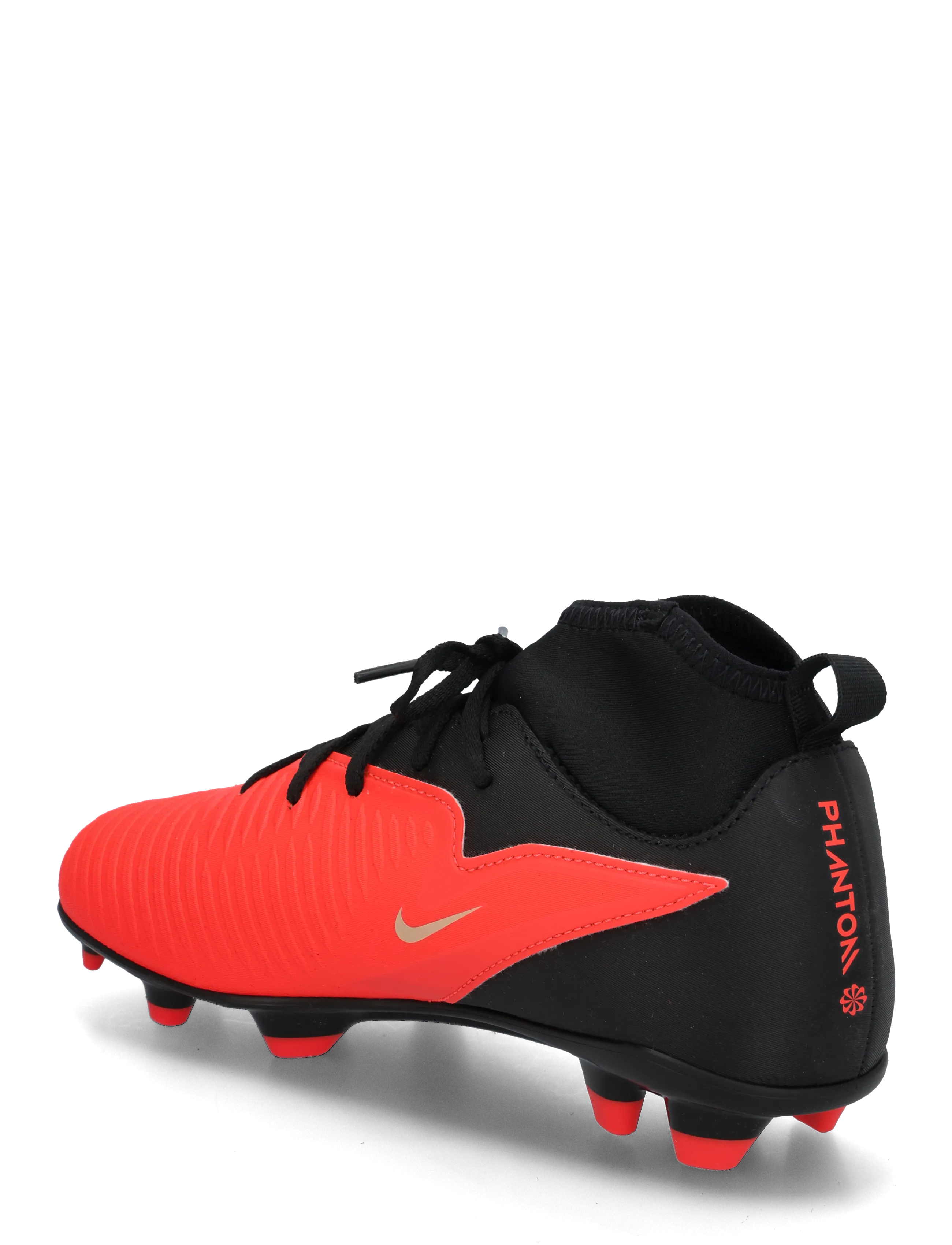 Nike - JR PHANTOM 6 HIGH CLUB FG/MG - fußballstiefel - bright crimson/black-bright cr - 1