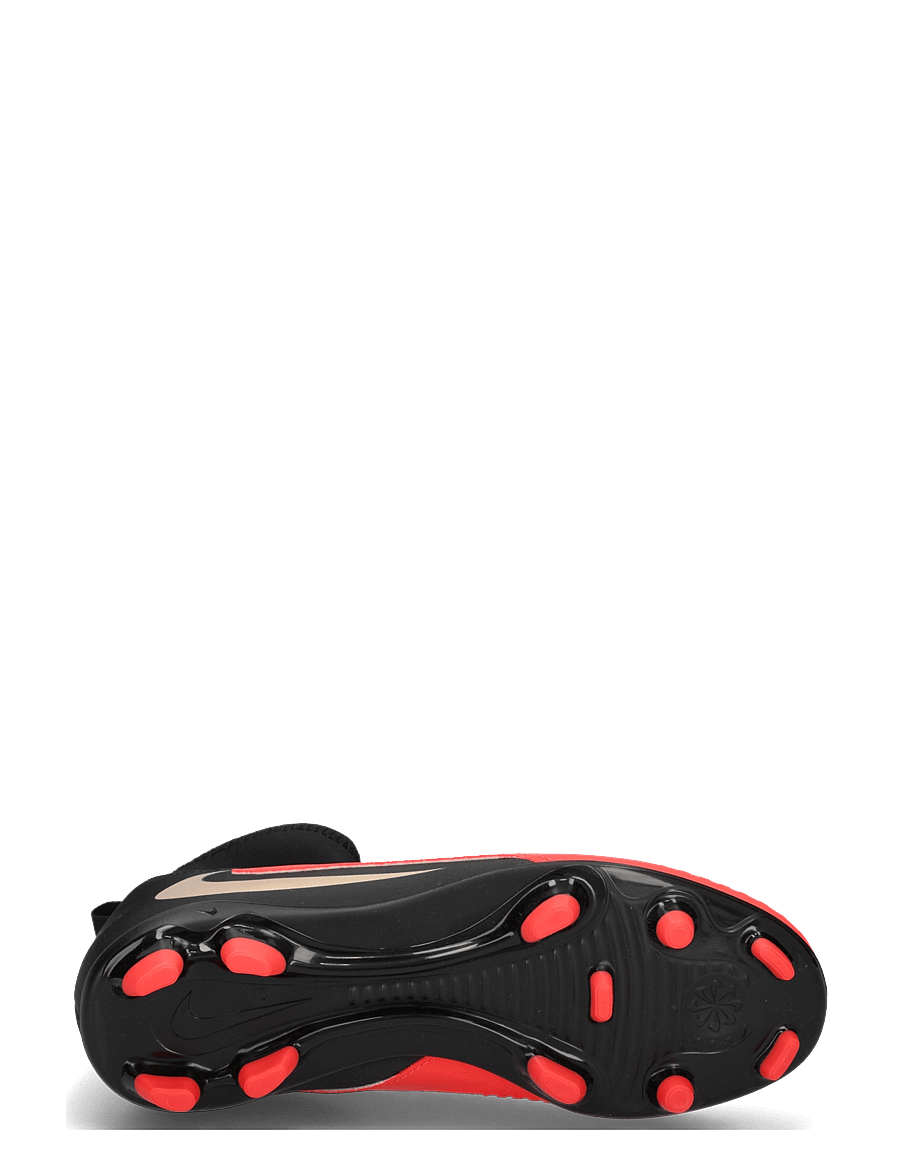 Nike - JR PHANTOM 6 HIGH CLUB FG/MG - fodboldstøvler - bright crimson/black-bright cr - 4