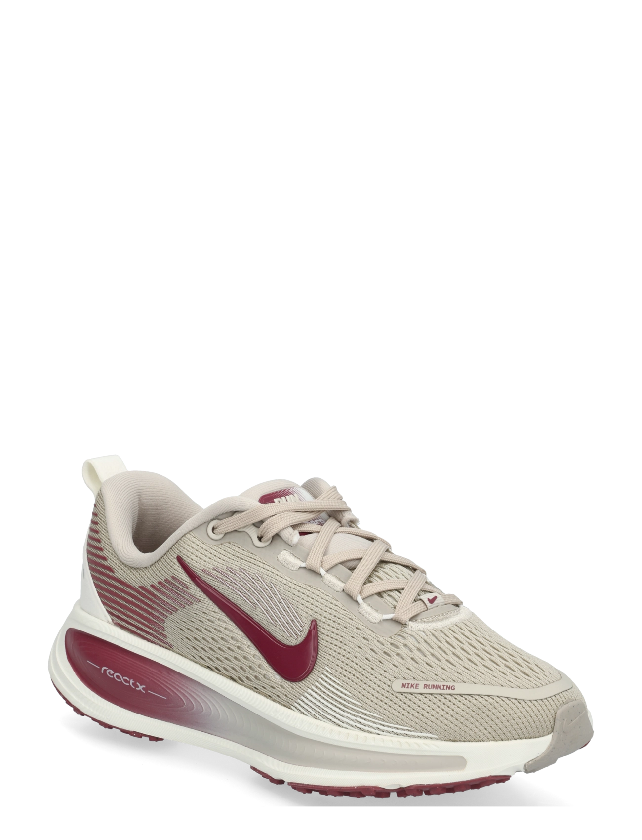 Nike NIKE VOMERO 18 (GS) - Sportskor - CREAM II/PINK SMOKE-SAIL / cream