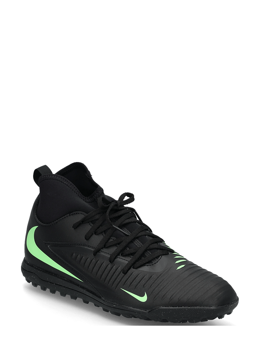 Nike - PHANTOM 6 HIGH CLUB TF - fußballstiefel - black/illusion green-black - 0