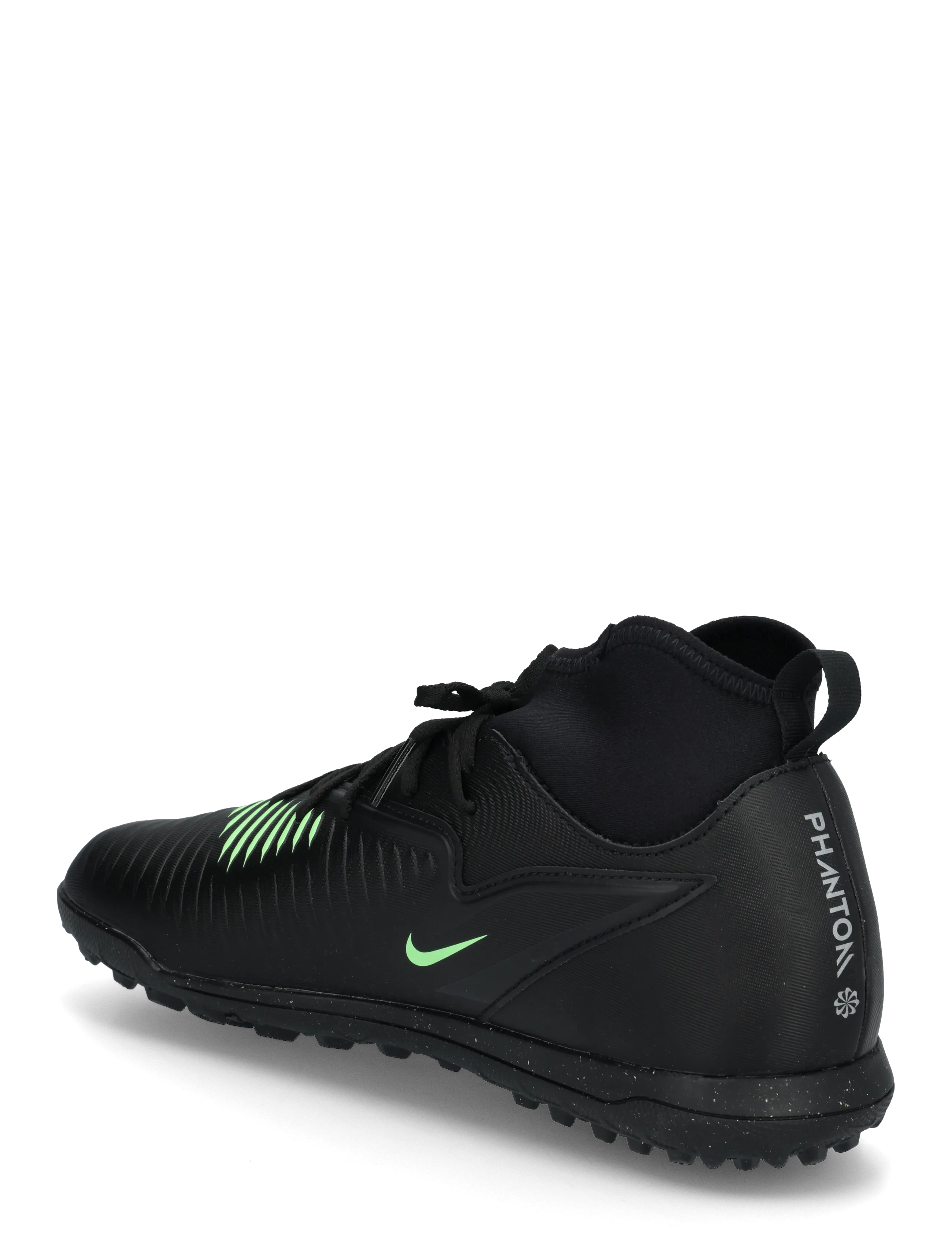 Nike - PHANTOM 6 HIGH CLUB TF - fodboldstøvler - black/illusion green-black - 1
