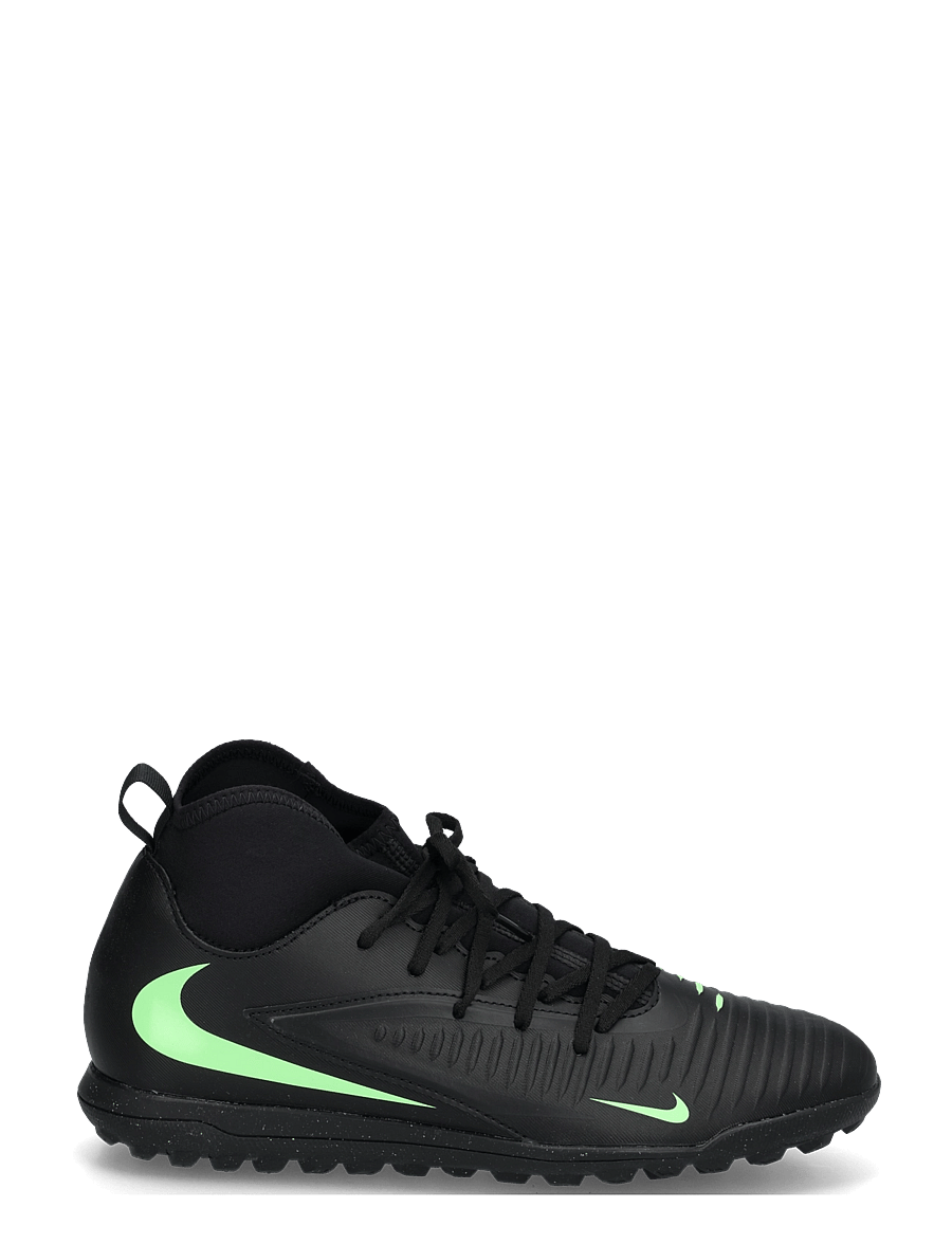 Nike - PHANTOM 6 HIGH CLUB TF - fußballstiefel - black/illusion green-black - 2
