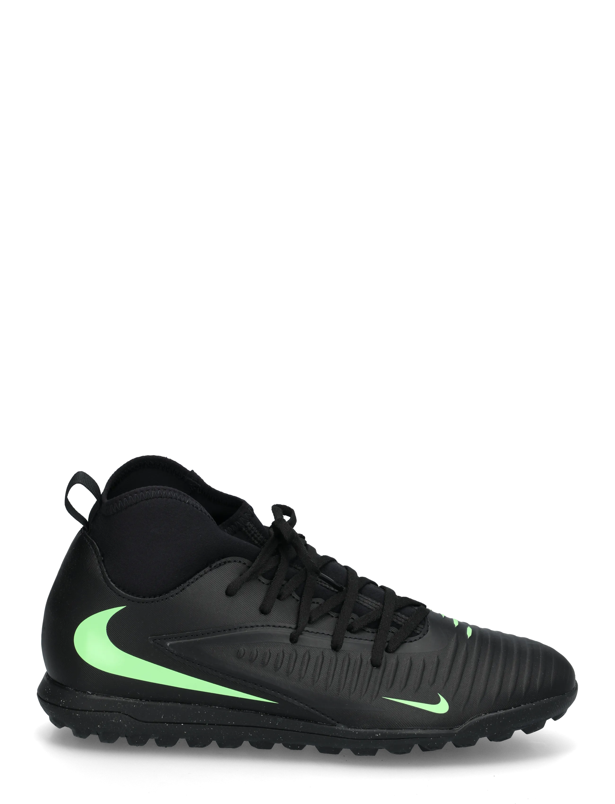 Nike - PHANTOM 6 HIGH CLUB TF - fodboldstøvler - black/illusion green-black - 2