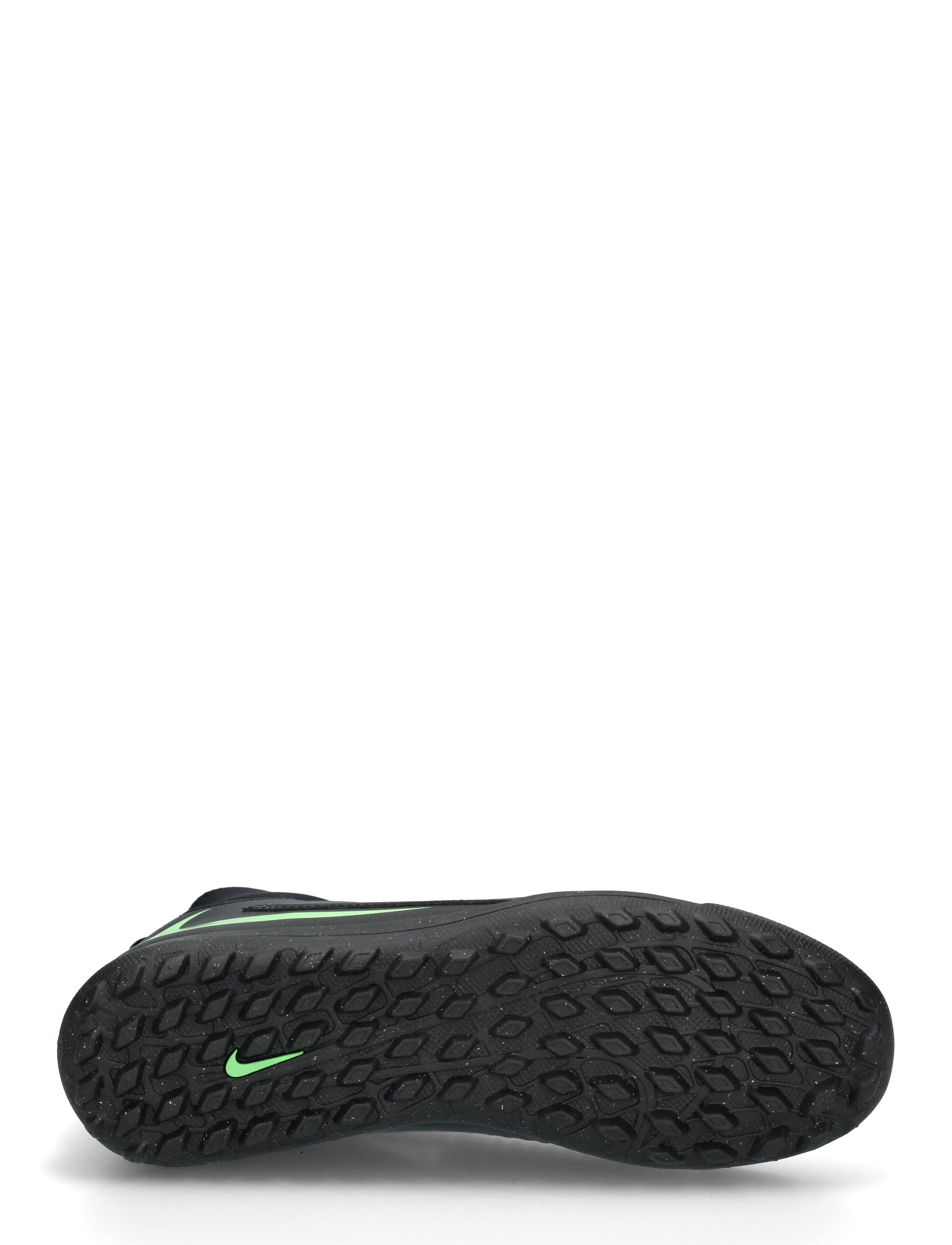 Nike - PHANTOM 6 HIGH CLUB TF - fodboldstøvler - black/illusion green-black - 4