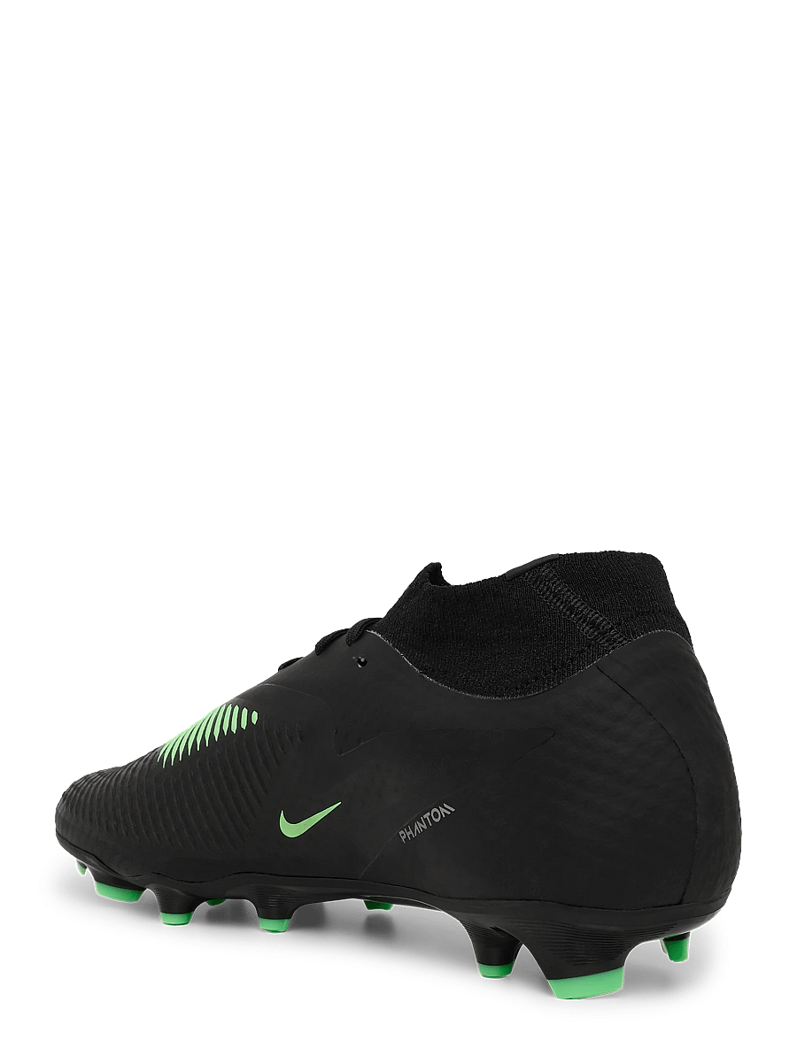Nike - PHANTOM 6 HIGH ACAD FG/MG - football boots - black/illusion green-black - 2