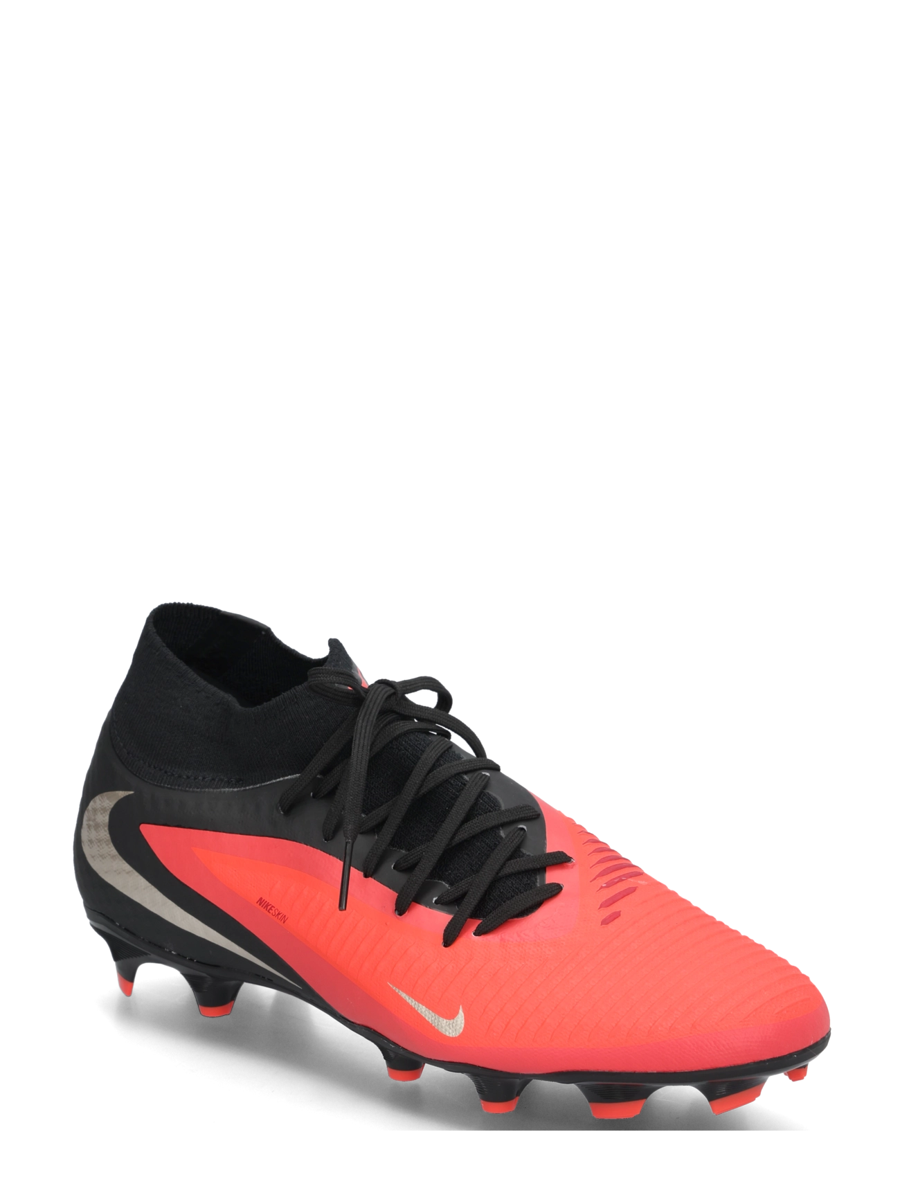 Nike PHANTOM 6 HIGH ACAD FG/MG - Schuhe - BRIGHT CRIMSON/BLACK-BRIGHT CR / red