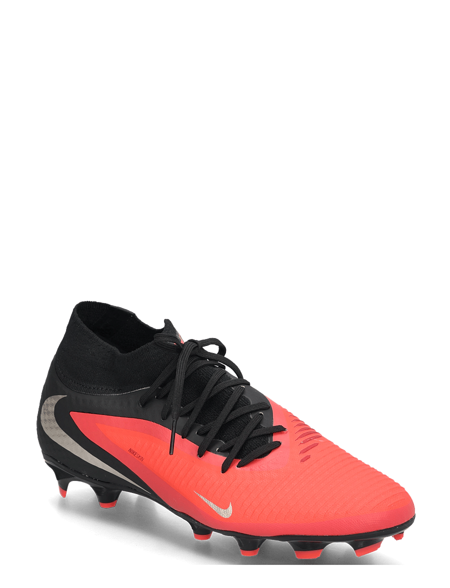 Nike - PHANTOM 6 HIGH ACAD FG/MG - fußballstiefel - bright crimson/black-bright cr - 0