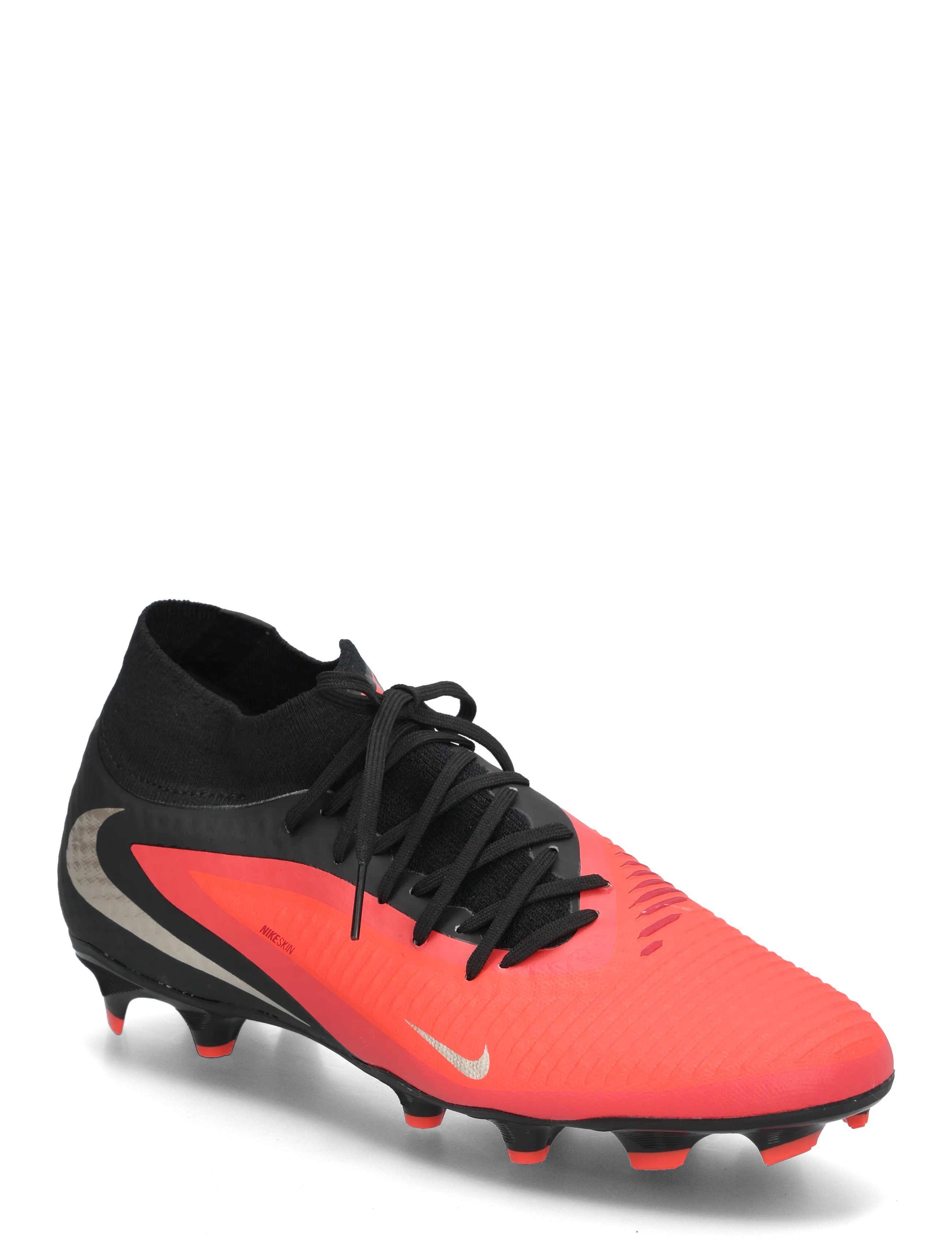 Nike PHANTOM 6 HIGH ACAD FG/MG - Vis alt - BRIGHT CRIMSON/BLACK-BRIGHT CR / red