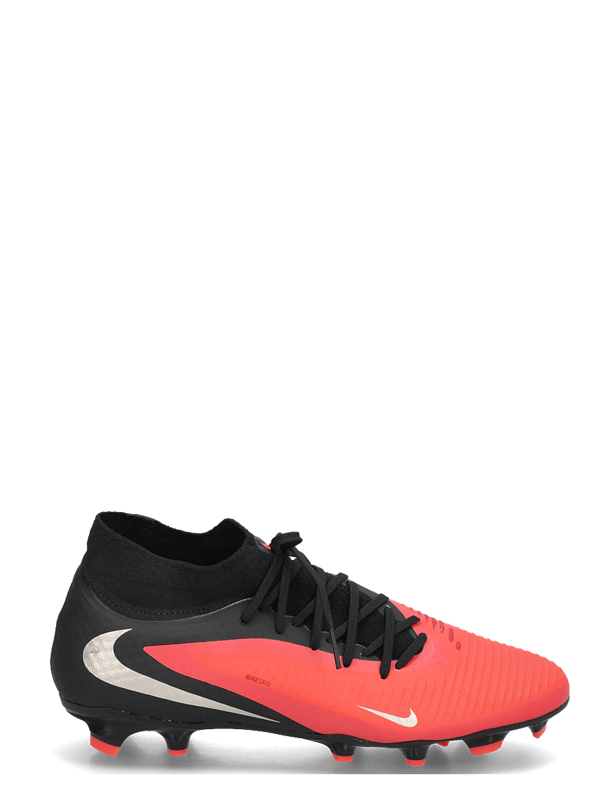 Nike - PHANTOM 6 HIGH ACAD FG/MG - fußballstiefel - bright crimson/black-bright cr - 2