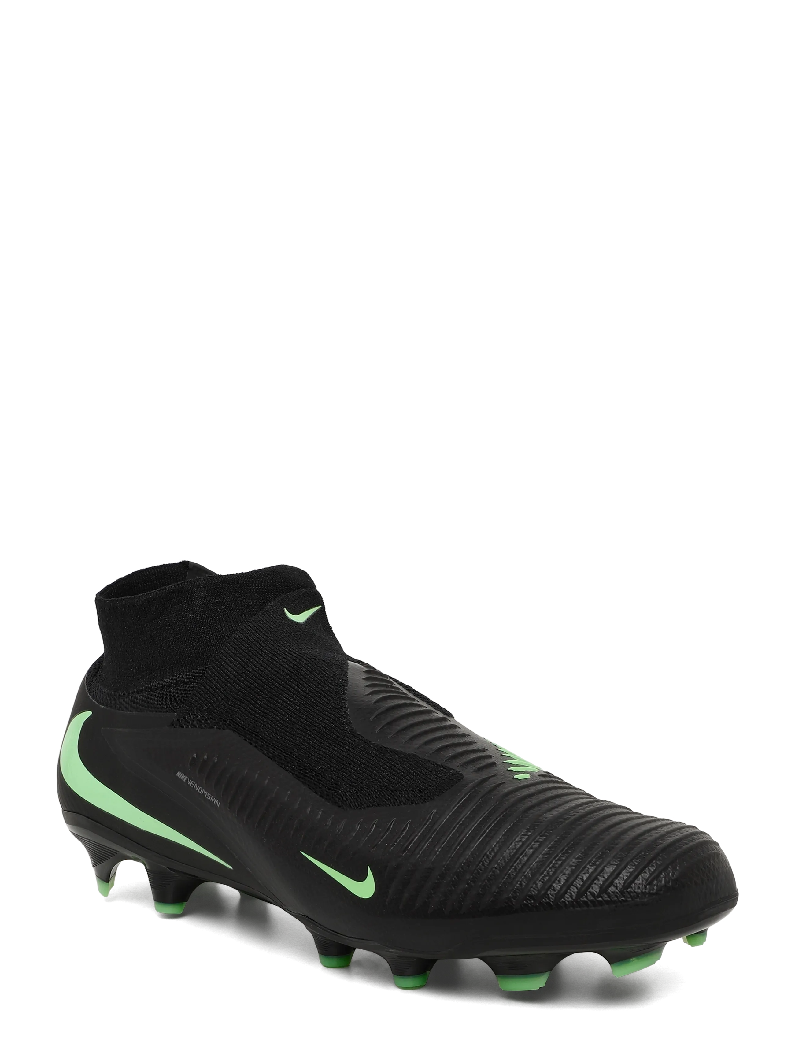Nike - PHANTOM 6 HIGH PRO FG - football boots - black/illusion green-black - 1