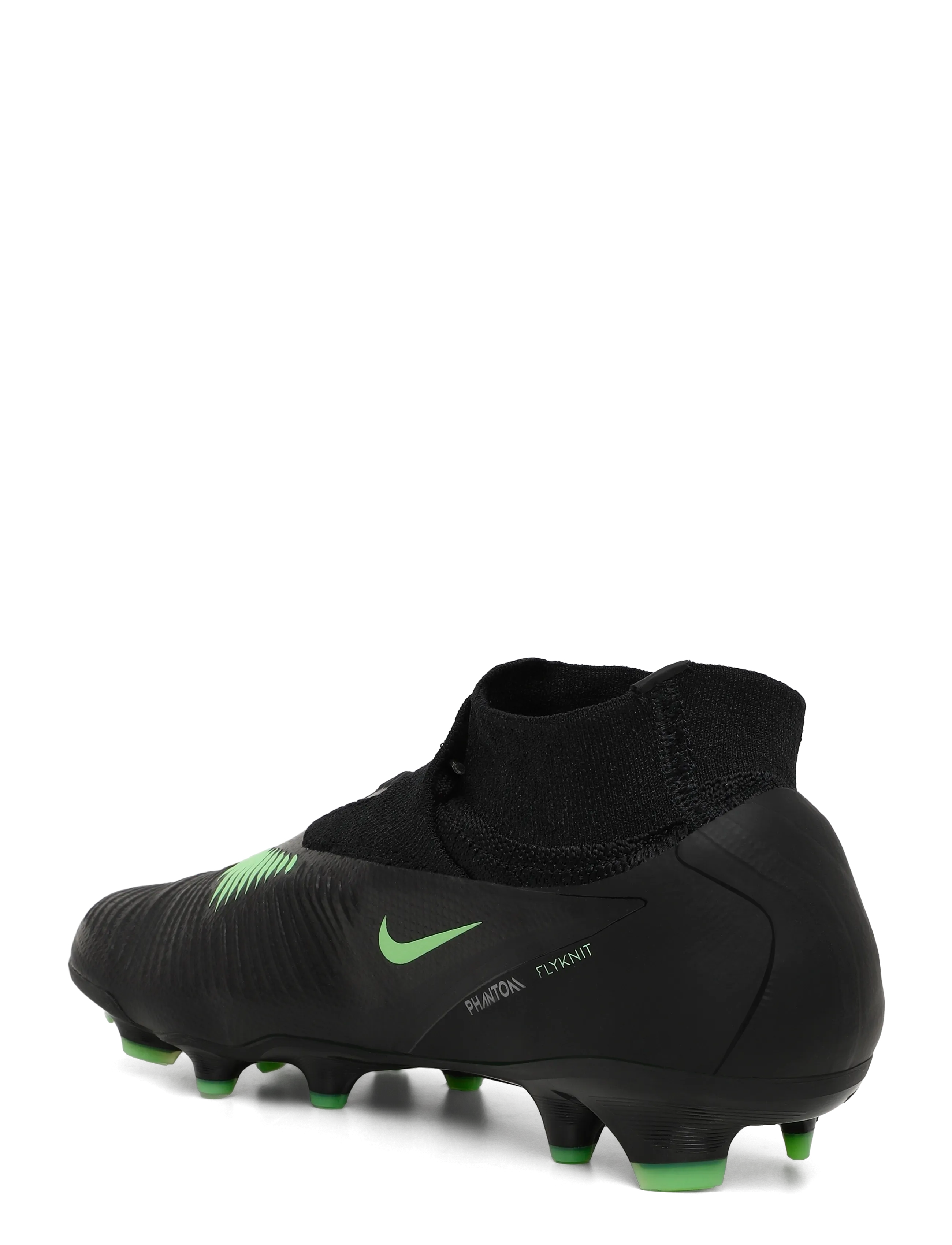 Nike - PHANTOM 6 HIGH PRO FG - football boots - black/illusion green-black - 2