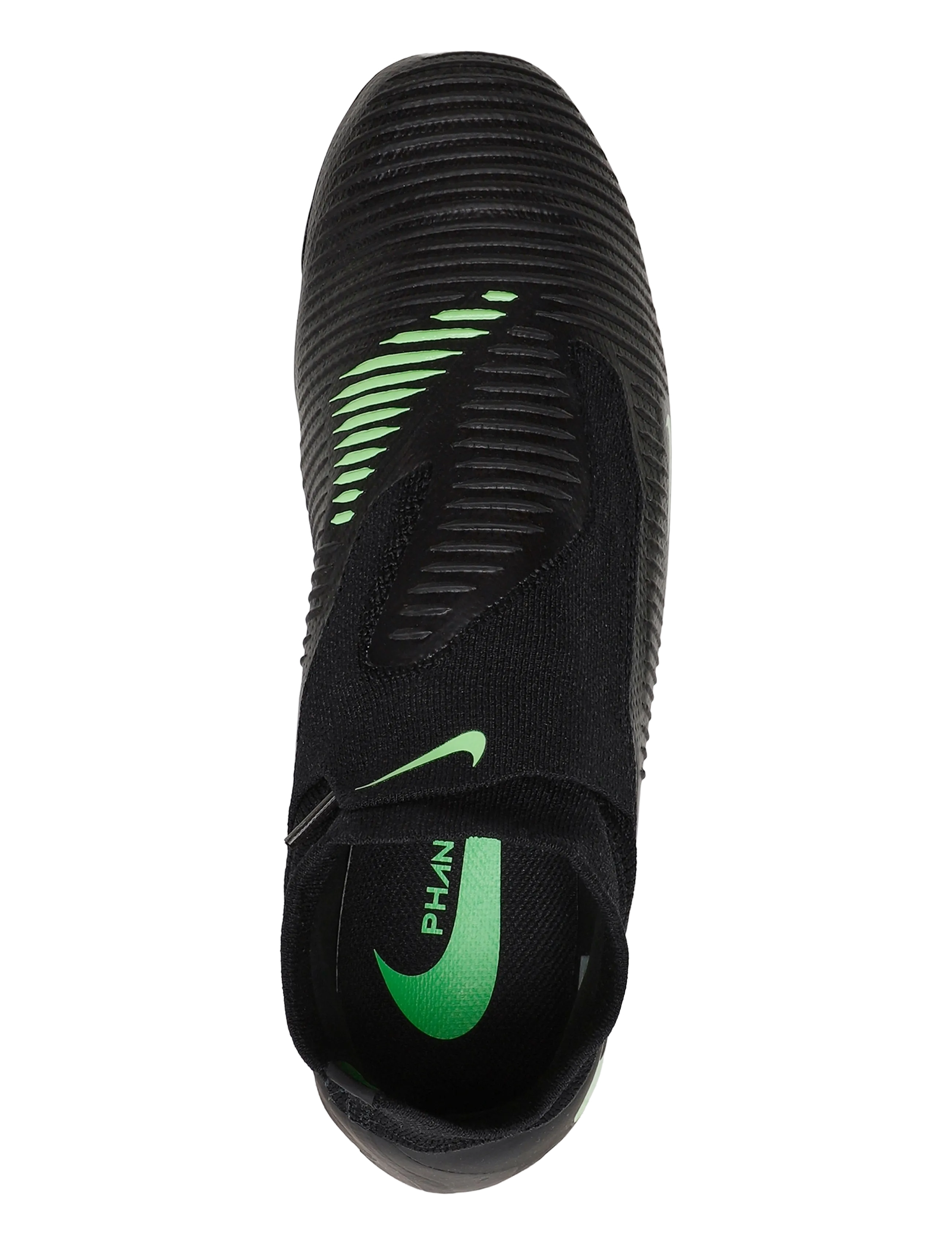 Nike - PHANTOM 6 HIGH PRO FG - football boots - black/illusion green-black - 3