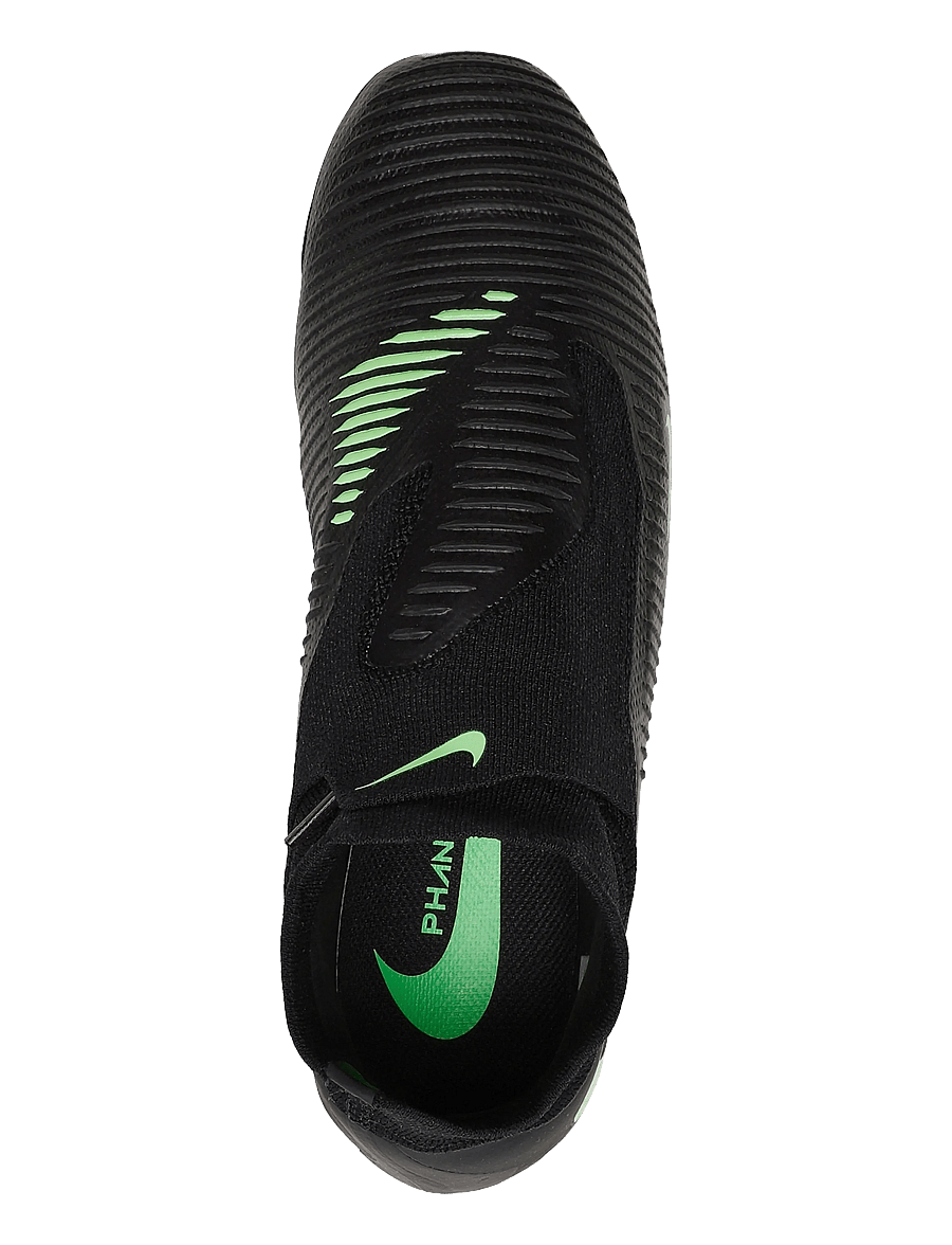 Nike - PHANTOM 6 HIGH PRO FG - football boots - black/illusion green-black - 3