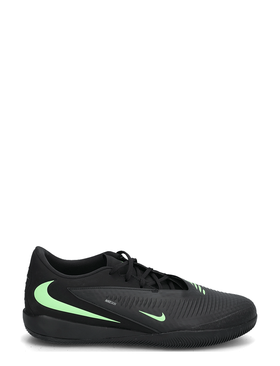 Nike - PHANTOM 6 LOW ACAD IC - indoor sports shoes - black/illusion green-black - 2
