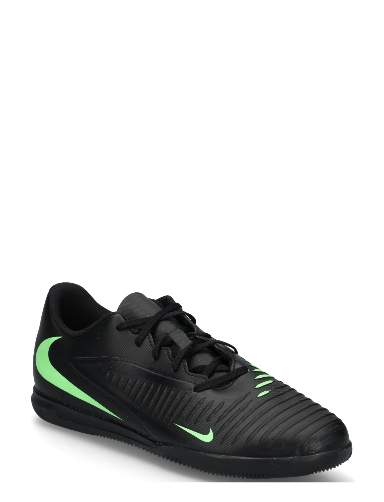 Nike PHANTOM 6 LOW CLUB IC - Schuhe - BLACK/ILLUSION GREEN-BLACK / black