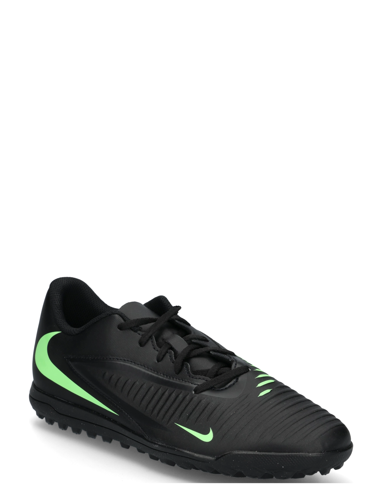 Nike PHANTOM 6 LOW CLUB TF - Uus - BLACK/ILLUSION GREEN-BLACK / black
