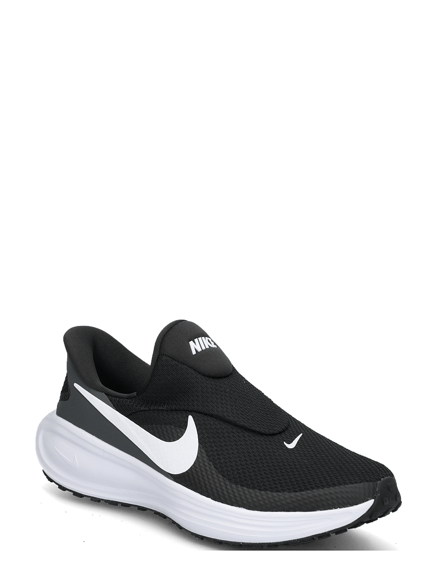 Nike - NIKE REVOLUTION 8 EASYON - låga sneakers - black/white-anthracite-wolf gr - 0
