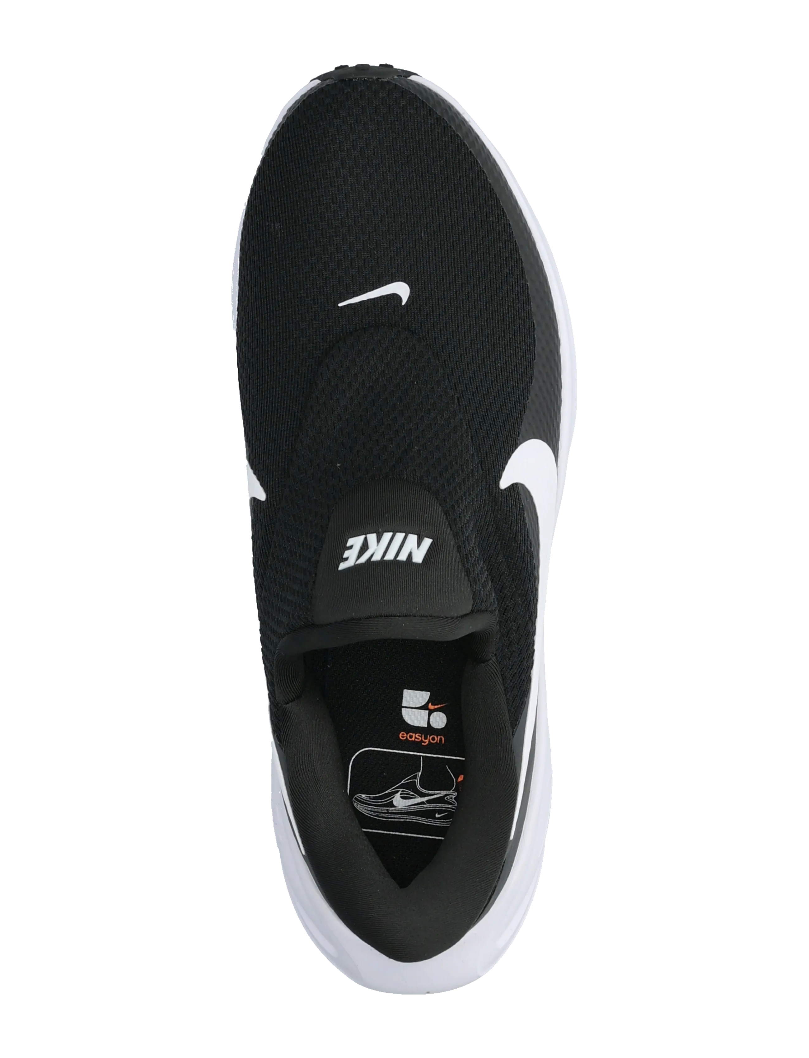 Nike - NIKE REVOLUTION 8 EASYON - niedriger schnitt - black/white-anthracite-wolf gr - 3