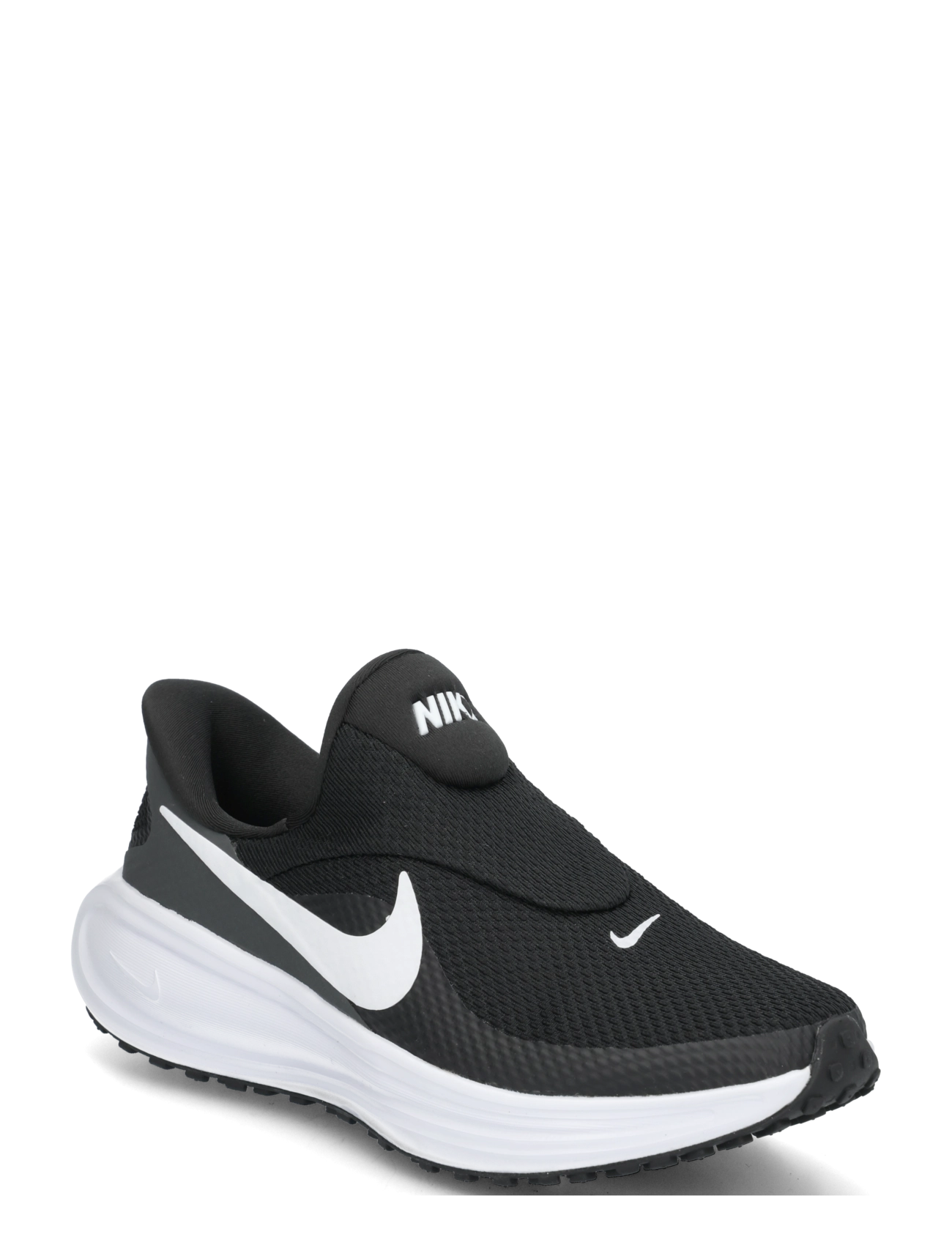 Nike W NIKE REVOLUTION 8 EASYON - Sportskor - BLACK/WHITE-ANTHRACITE-WOLF GR / black