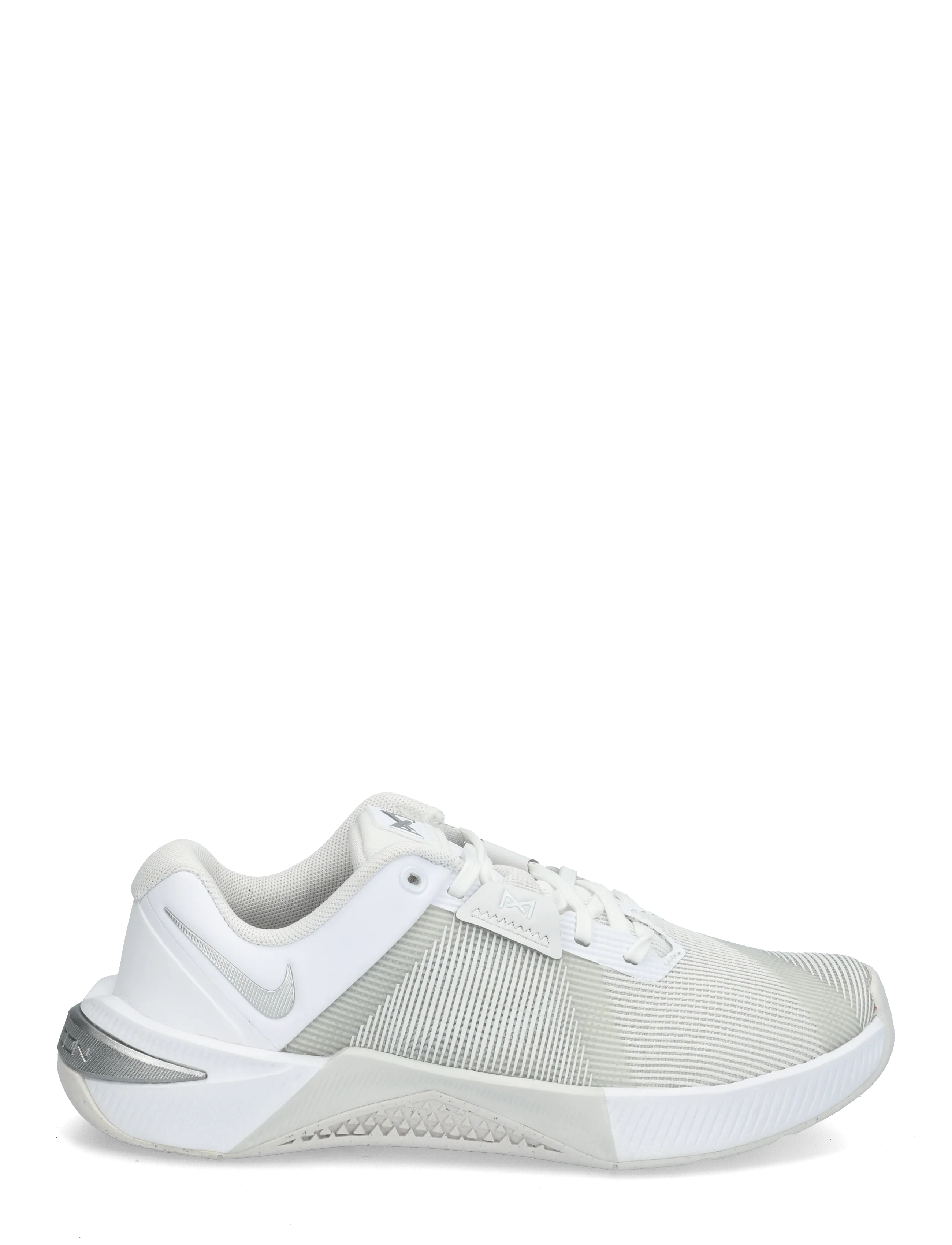 Nike - W NIKE METCON 10 - træningssko - white/metallic silver-platinum - 2