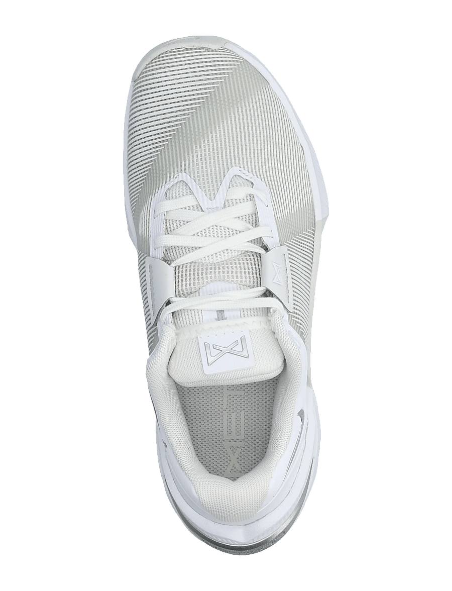 Nike - W NIKE METCON 10 - træningssko - white/metallic silver-platinum - 3