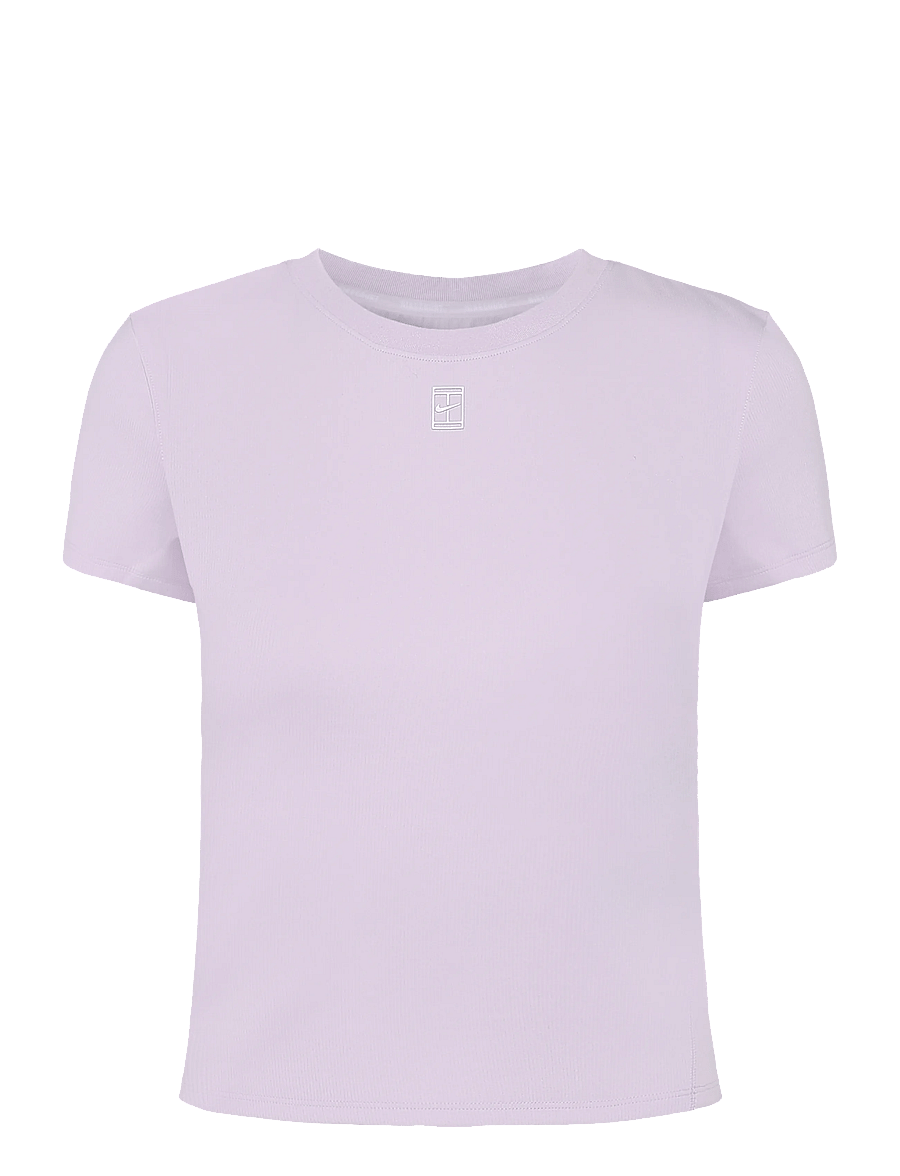 Nike - W NKCT DF ADVTG SS TOP - alussärgid ja t-särgid - bleached lilac/white - 0