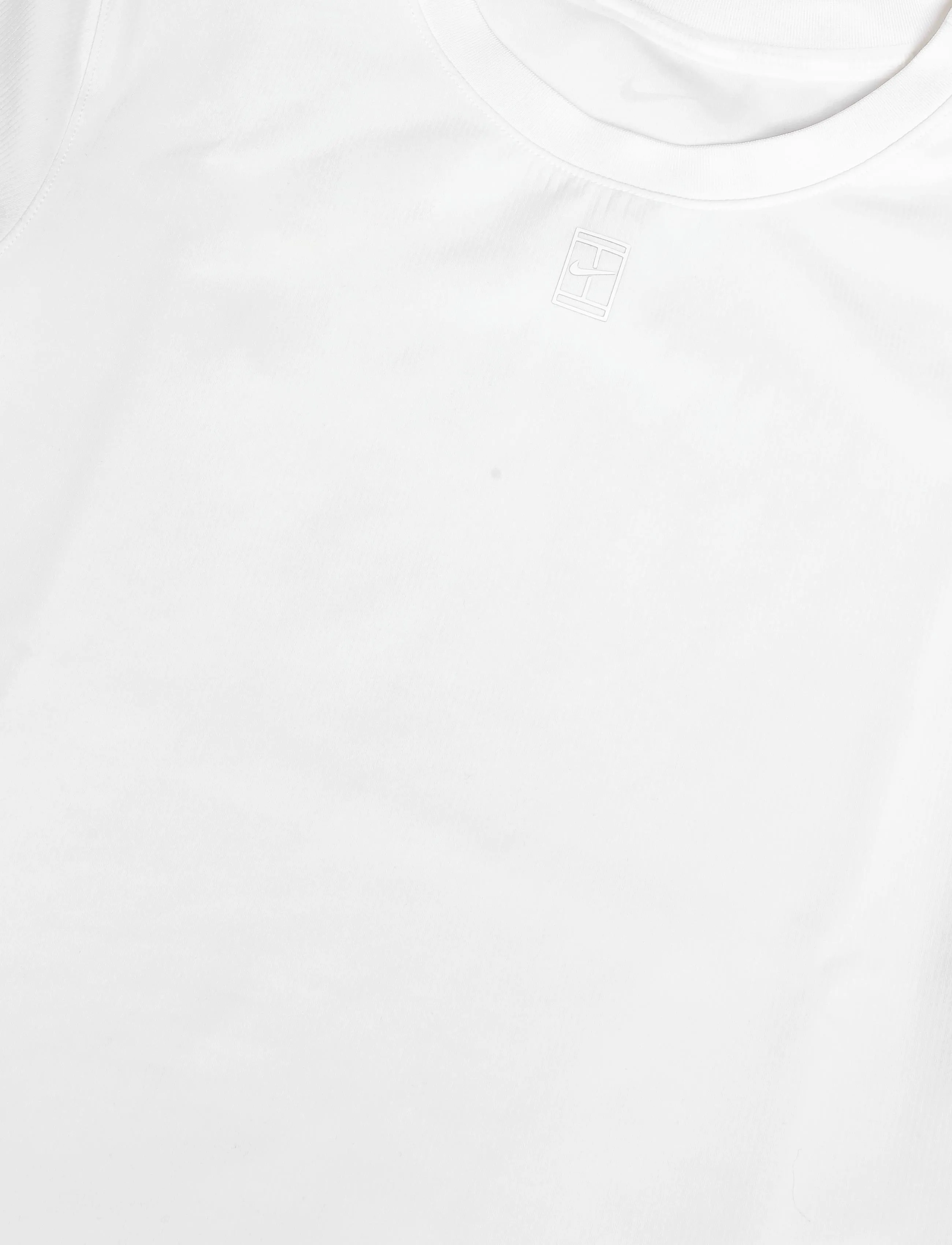 Nike - Nike Court Dri-Fit Advantage Top - alussärgid ja t-särgid - white/white - 2