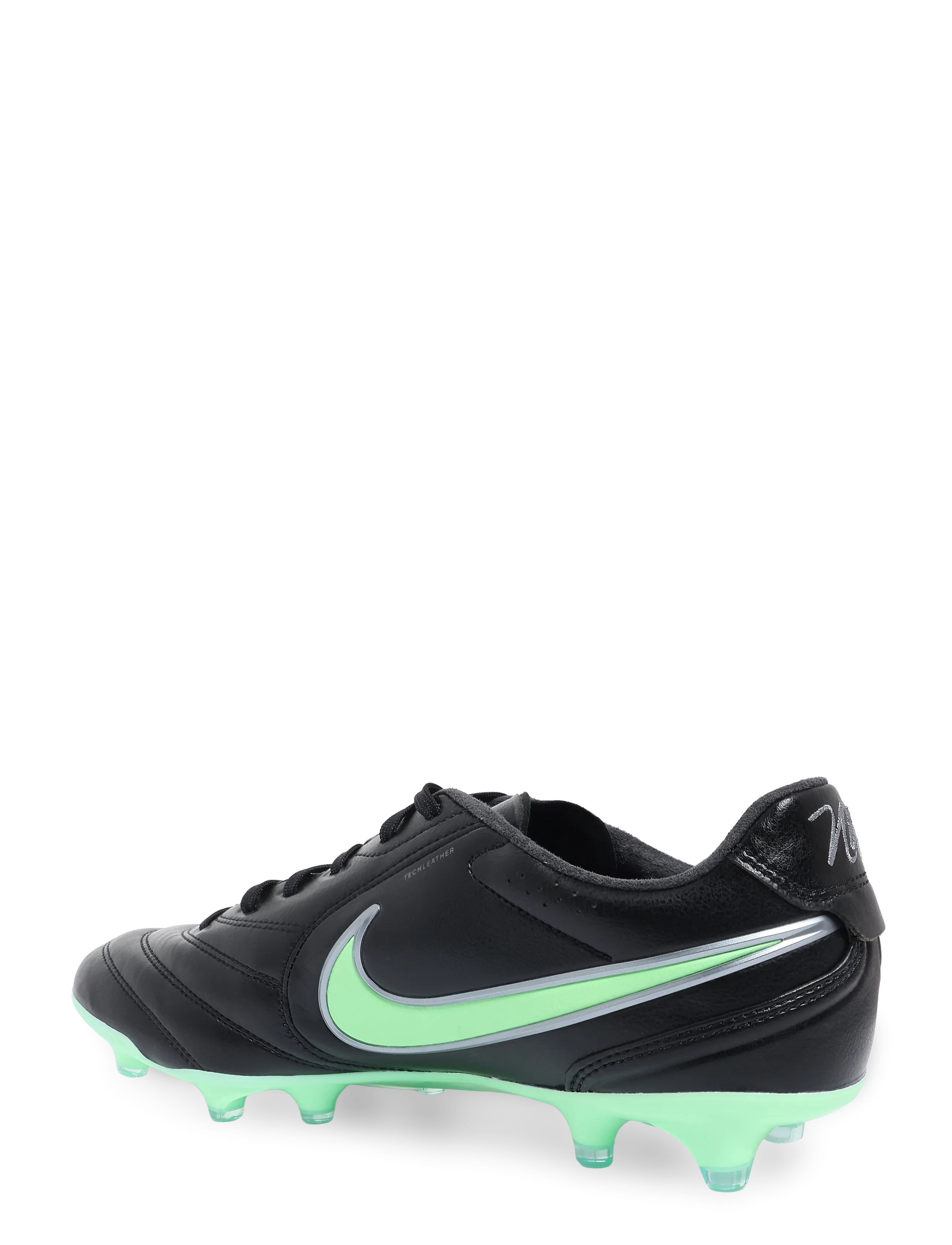 Nike - TIEMPO LIGERA PRO FG - fotbollsskor - black/illusion green-black - 2