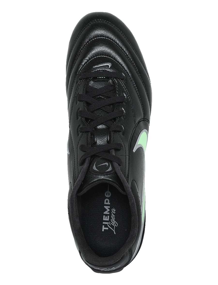 Nike - TIEMPO LIGERA PRO FG - fotbollsskor - black/illusion green-black - 3