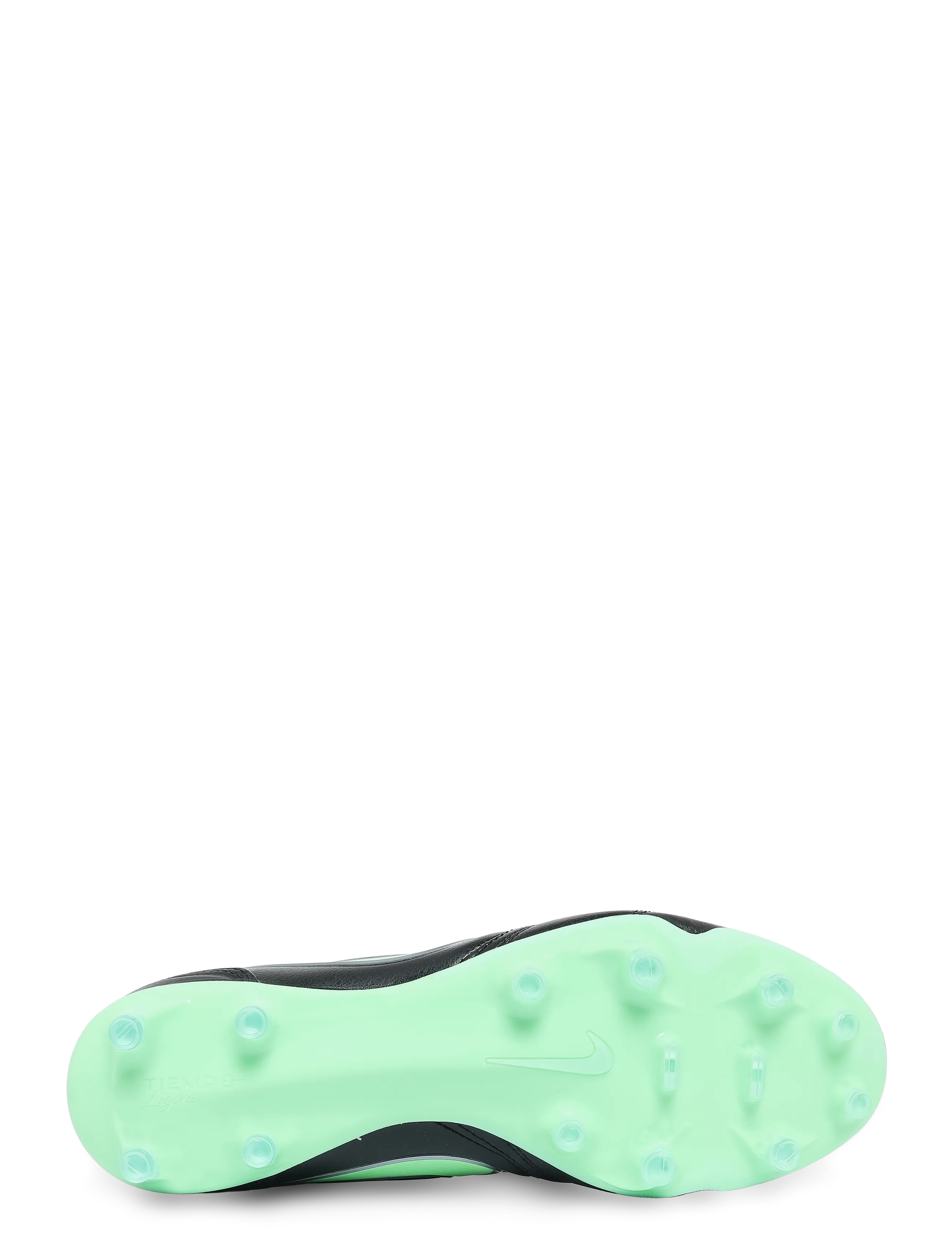 Nike - TIEMPO LIGERA PRO FG - fotbollsskor - black/illusion green-black - 4