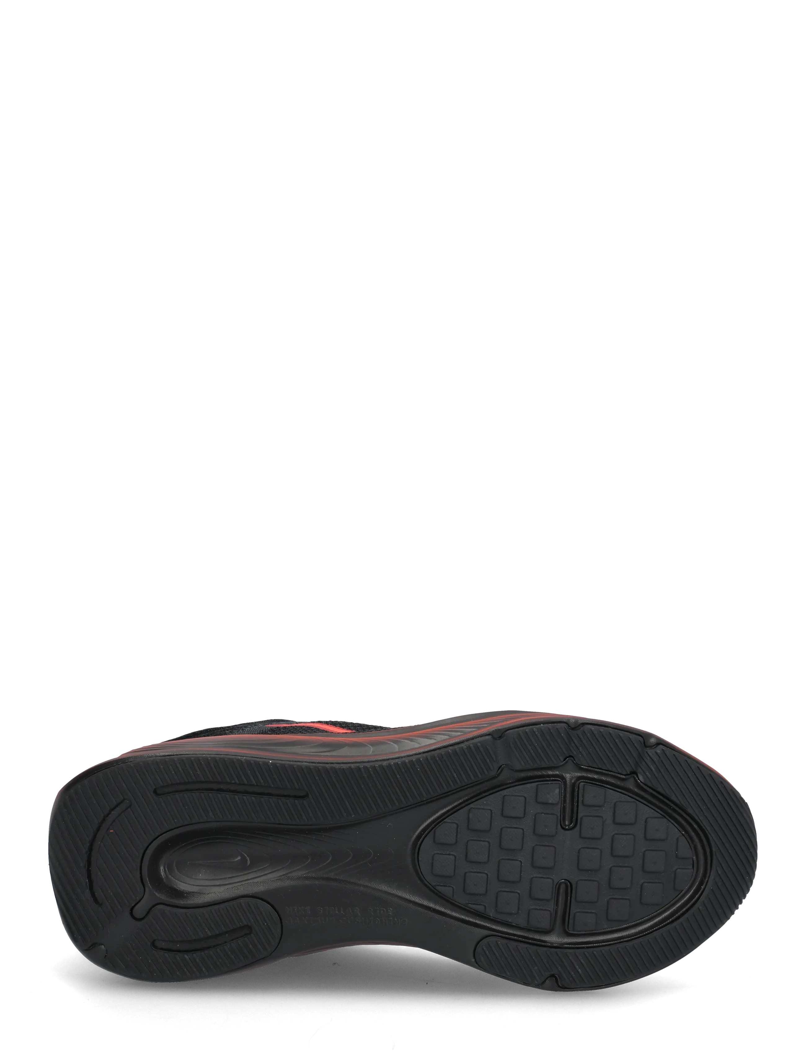 Nike - NIKE STELLAR RIDE (GS) - løbesko - black/red orbit-cool grey-univ - 4