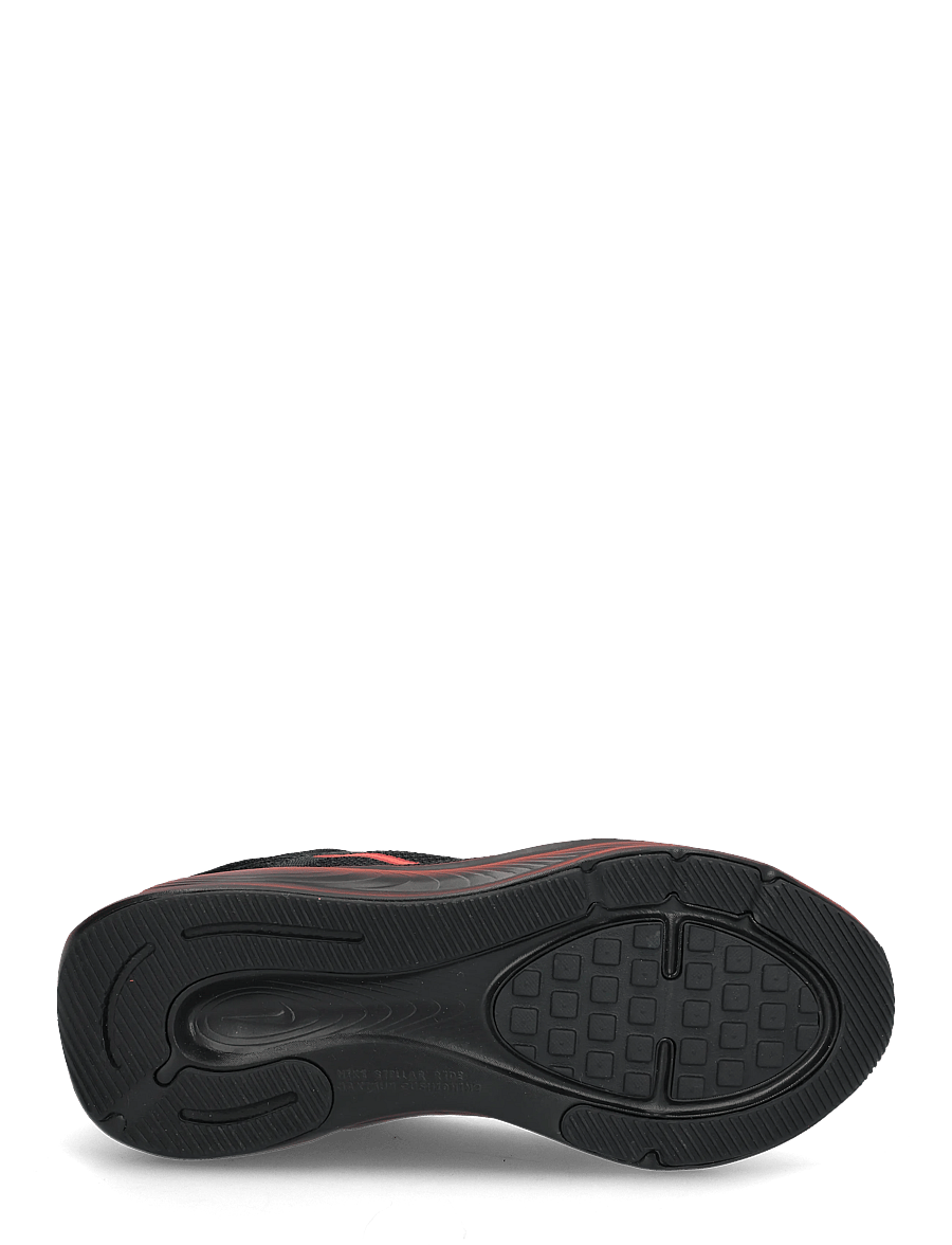Nike - NIKE STELLAR RIDE (GS) - løbesko - black/red orbit-cool grey-univ - 4