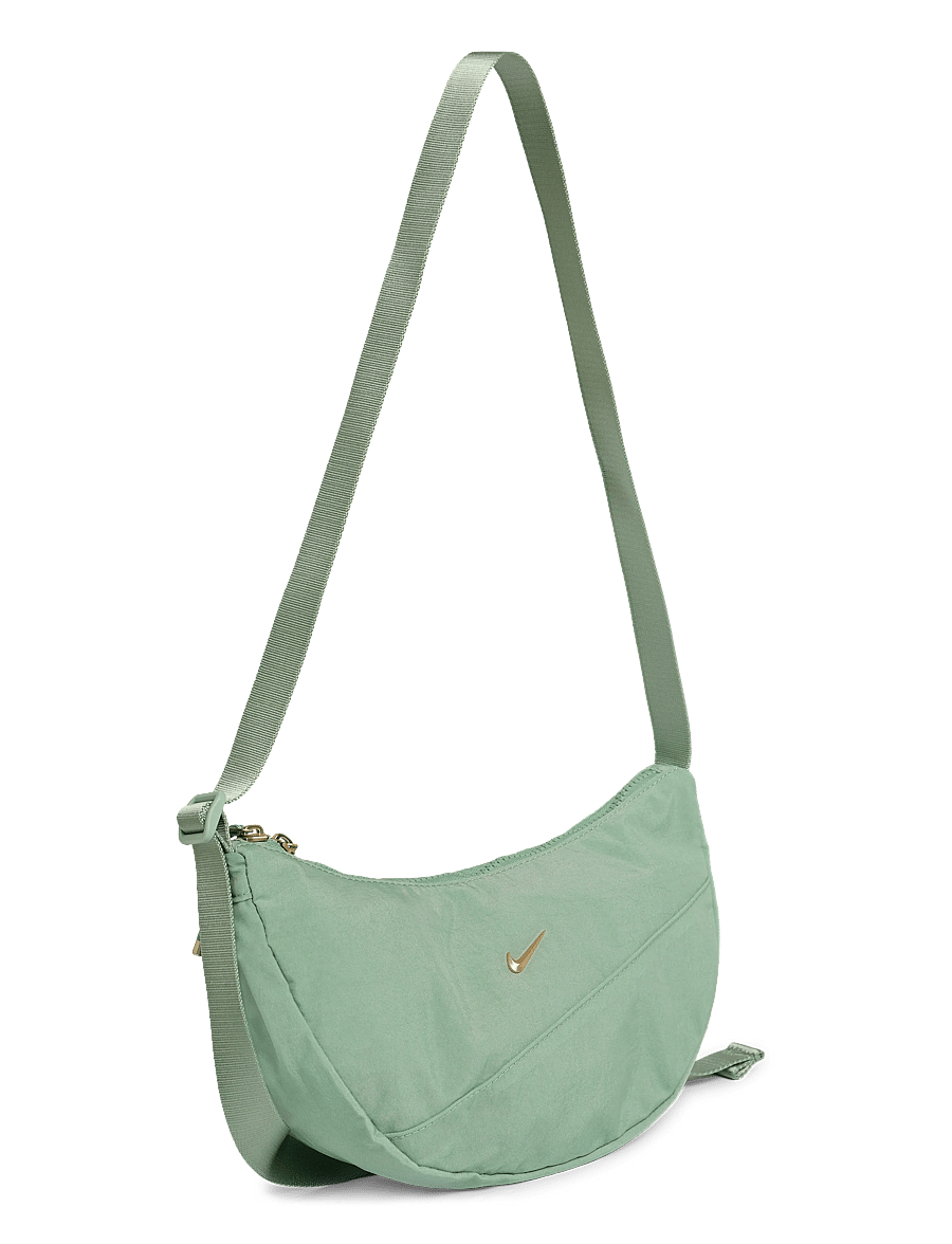 Nike - NK AURA CRESCENT CROSSBODY - handtaschen & bauchtaschen - steam/steam/lt trnsprnt gld - 2