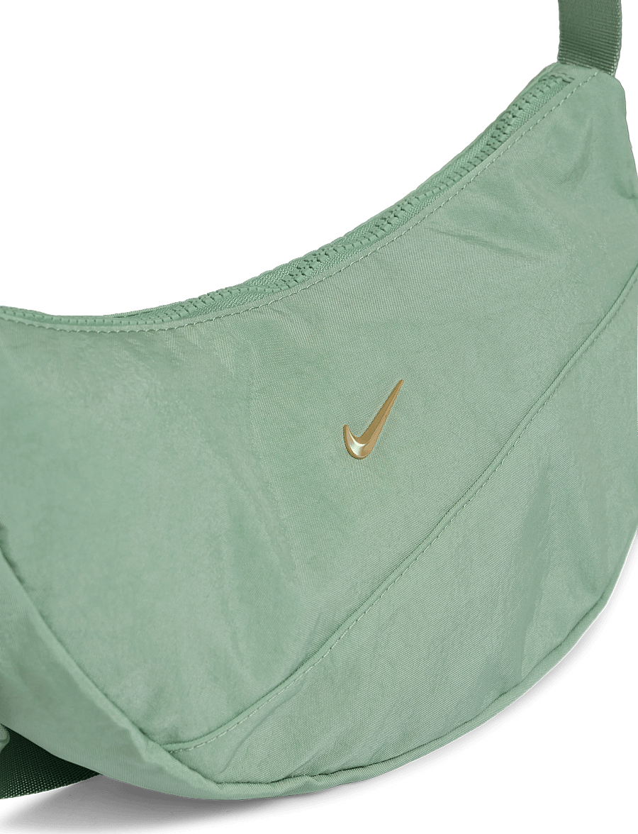 Nike - NK AURA CRESCENT CROSSBODY - handtaschen & bauchtaschen - steam/steam/lt trnsprnt gld - 3